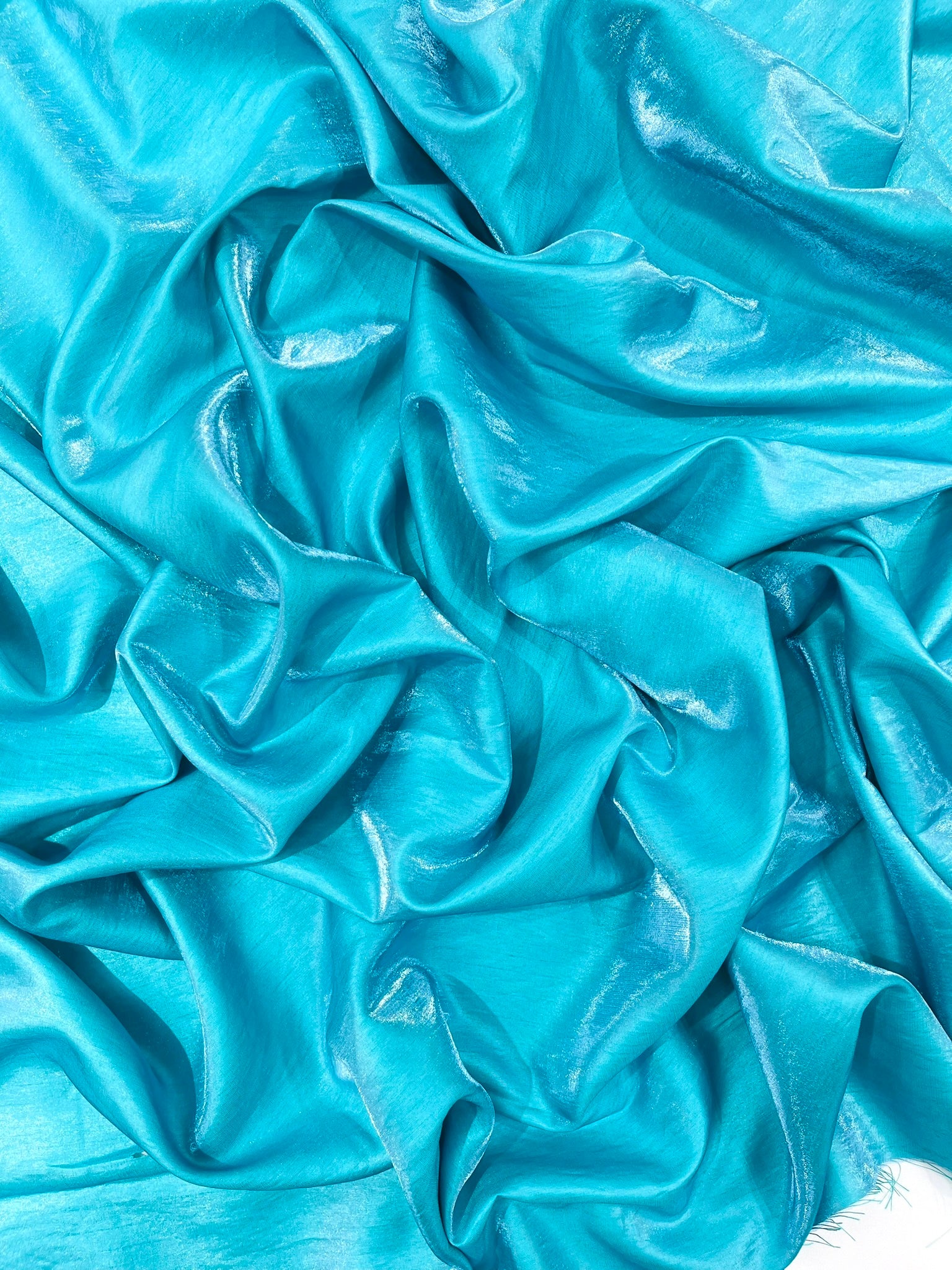 Iridescent Liquid Dupioni Fabric 58" Wide| Costume, Dressmaking, Flowing Lightweight Material