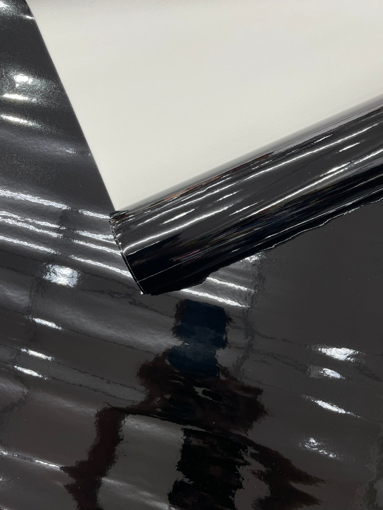 Chrome Mirror Reflective Vinyl Fabric / Crafting Apparel Upholstery Vinyl Fabric 54" Wide
