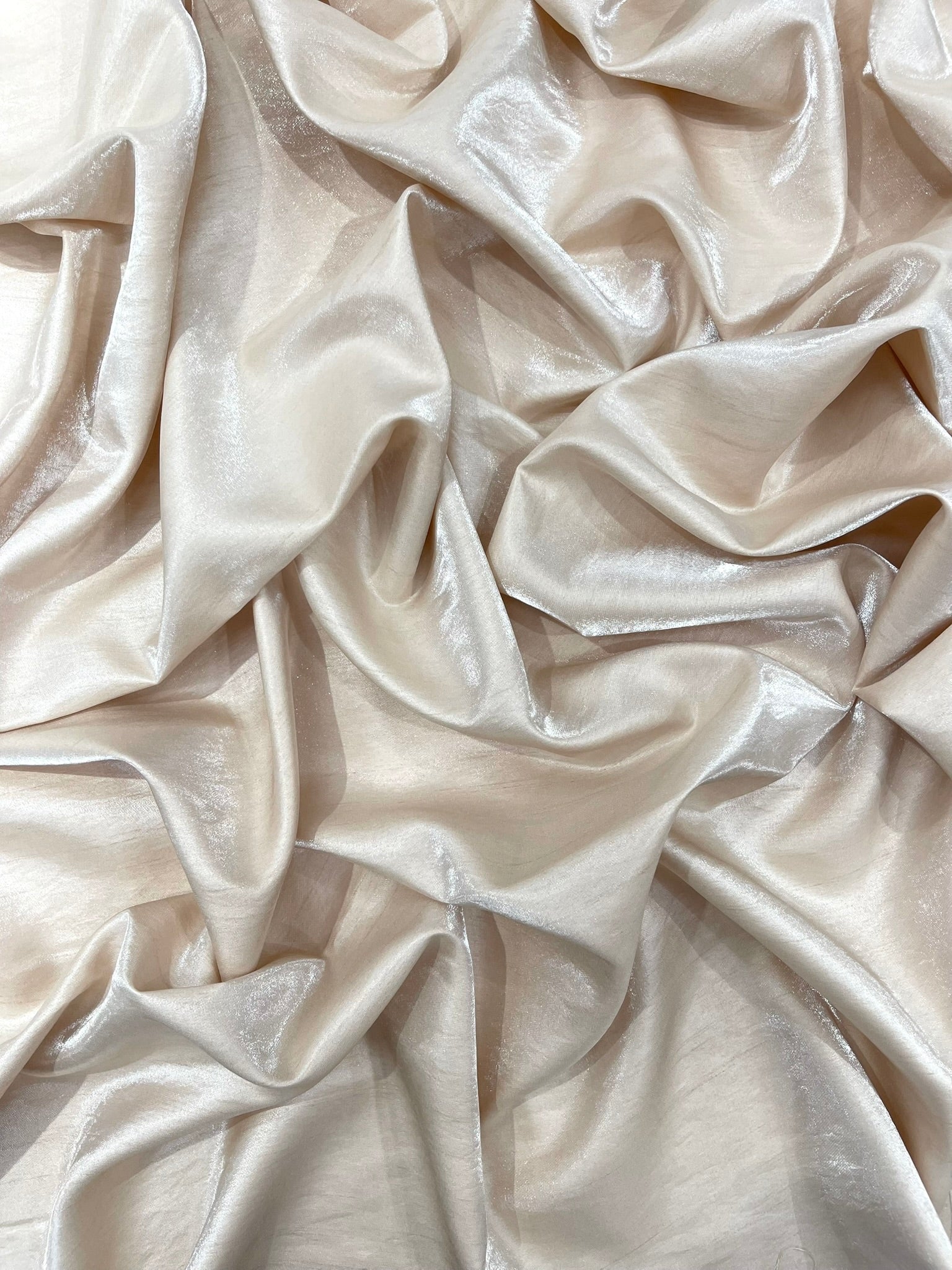 Iridescent Liquid Dupioni Fabric 58" Wide| Costume, Dressmaking, Flowing Lightweight Material