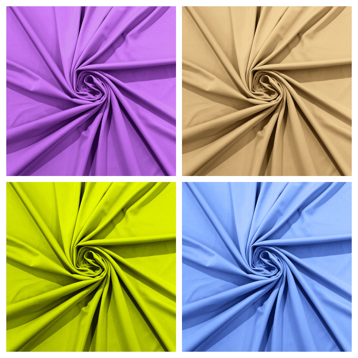 Nylon Spandex Stretch Dull Tricot Medium Weight Fabric for Apparel/4 Way Fabric/Swimwear/Activewear/Sportswear/Costume