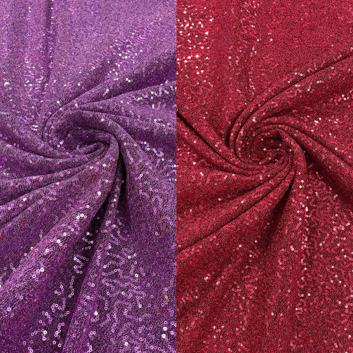 METALLIC TINSEL STRETCH LUREX SEQUIN FABRIC.