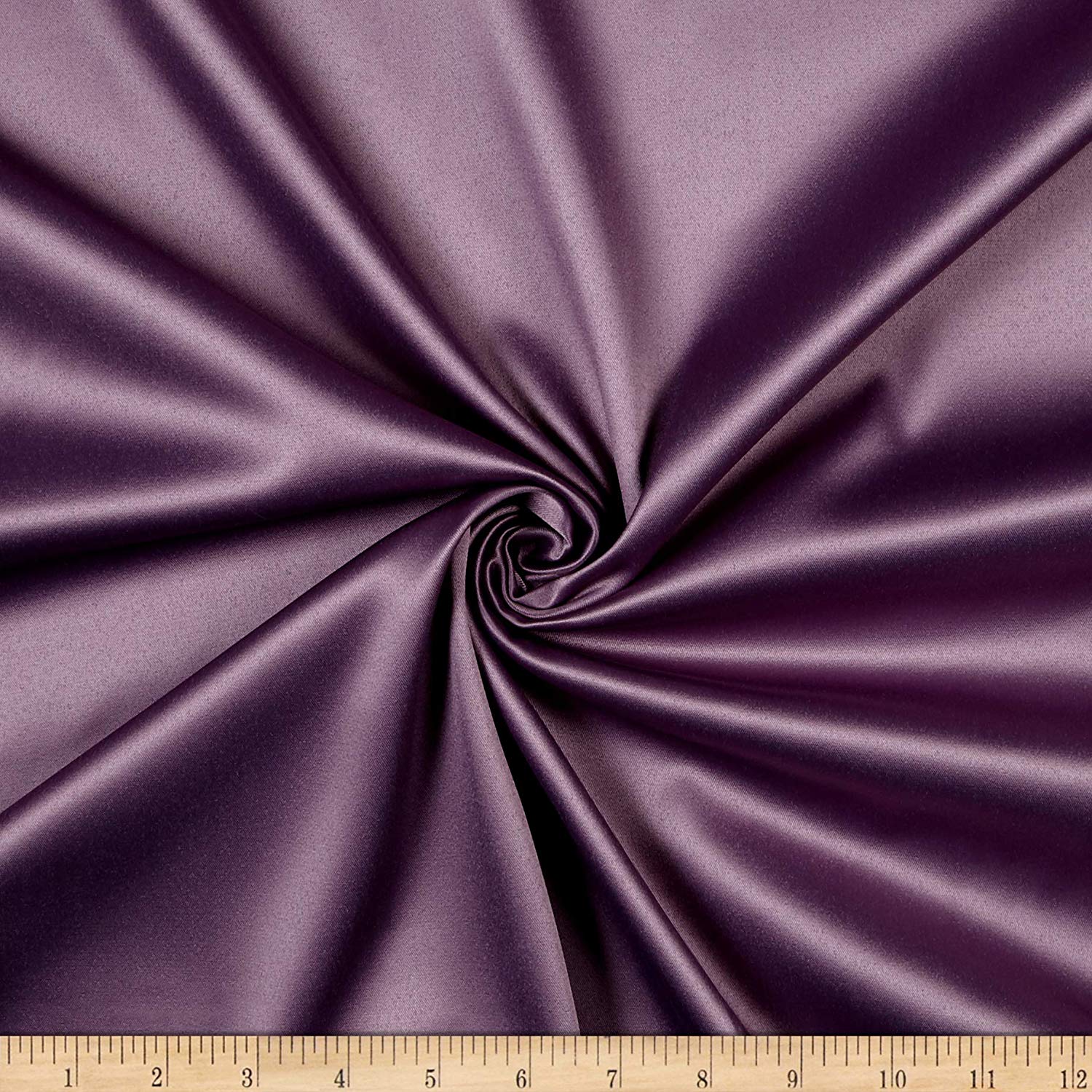 95% Percent Polyester 5% Spandex, 58 Inches Wide Matte Stretch L'Amour Satin Fabric, Sold By The Yard.