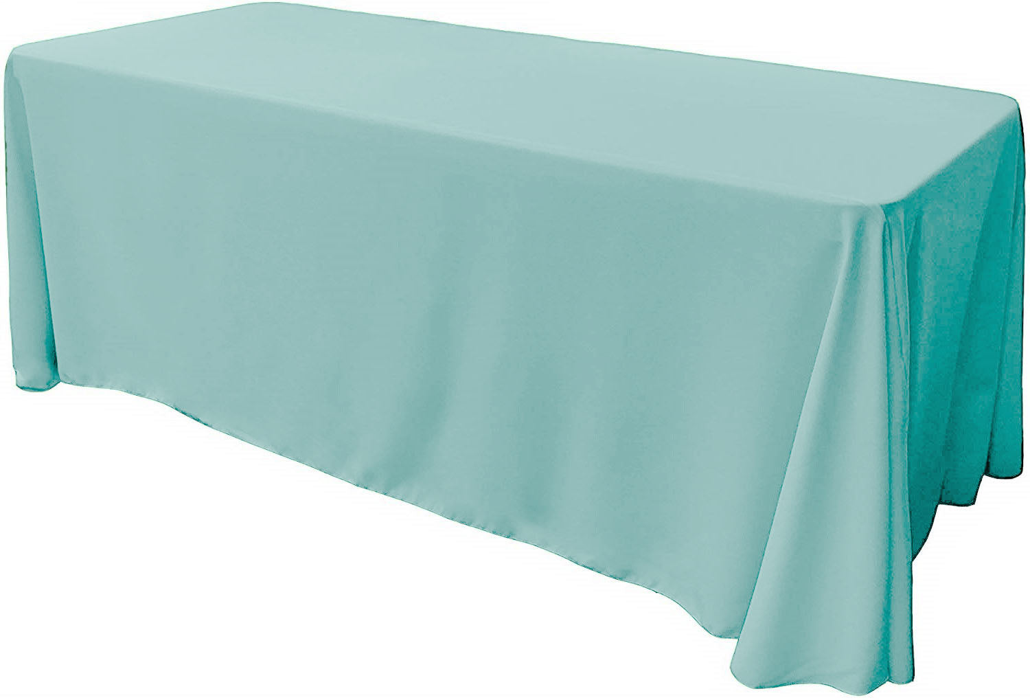 90" X 120" Rectangular Tablecloth Polyester Poplin / Party Supply / Choose Size Below.