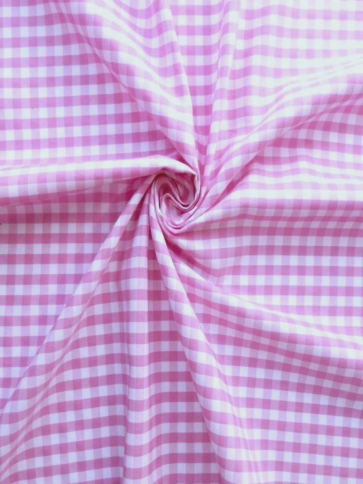 Gingham 1/4" Checkered Poly Cotton 58" Wide | VIP textiles Inc.