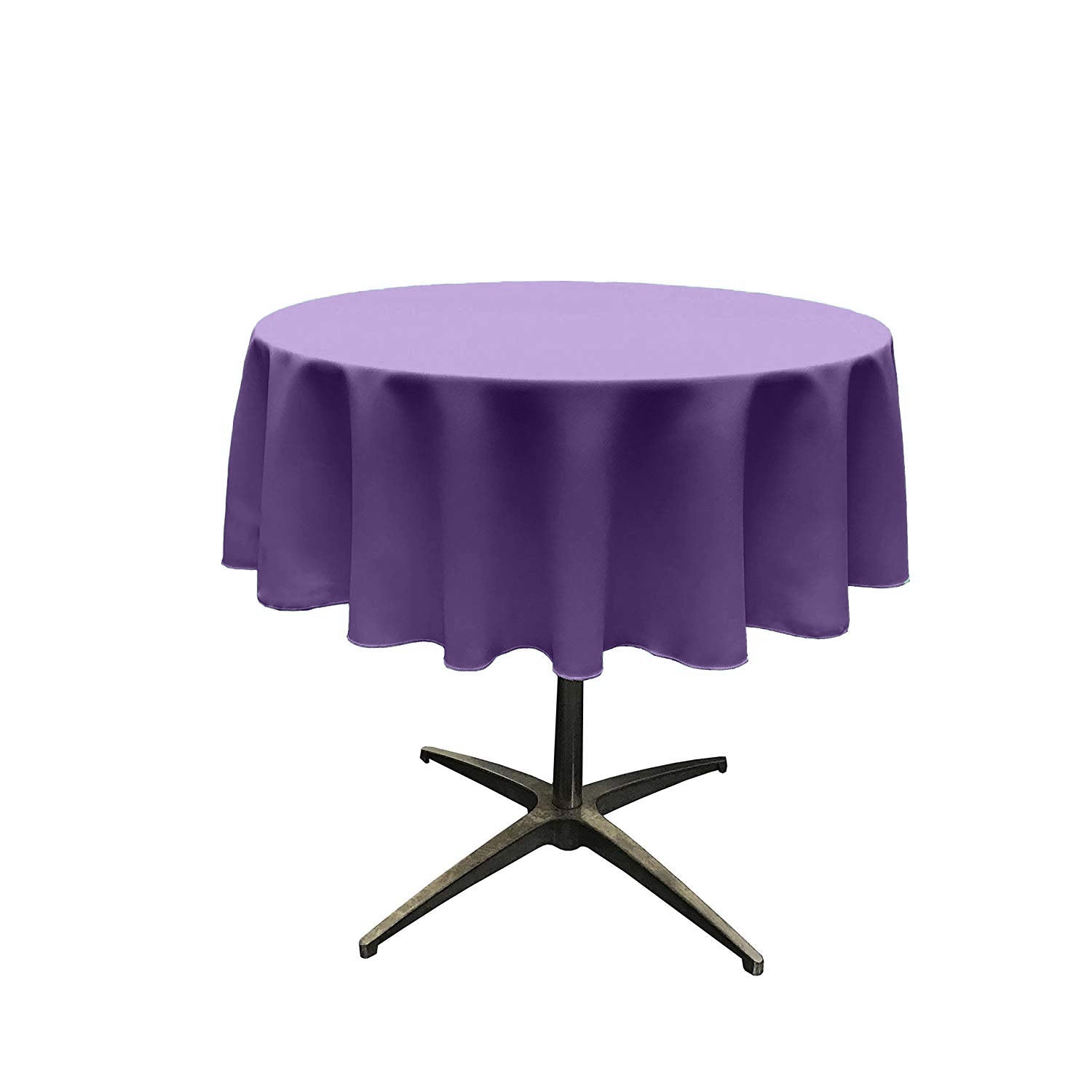 36" Round Polyester Poplin Tablecloth - Choose Size Below.