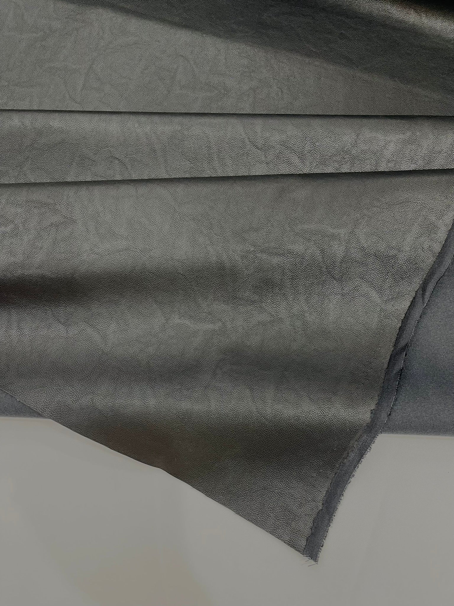 Stretch Vinyl Fabric, Plaid Pattern, 4-Way Stretch, Medium Weight, Sold By The Yard.