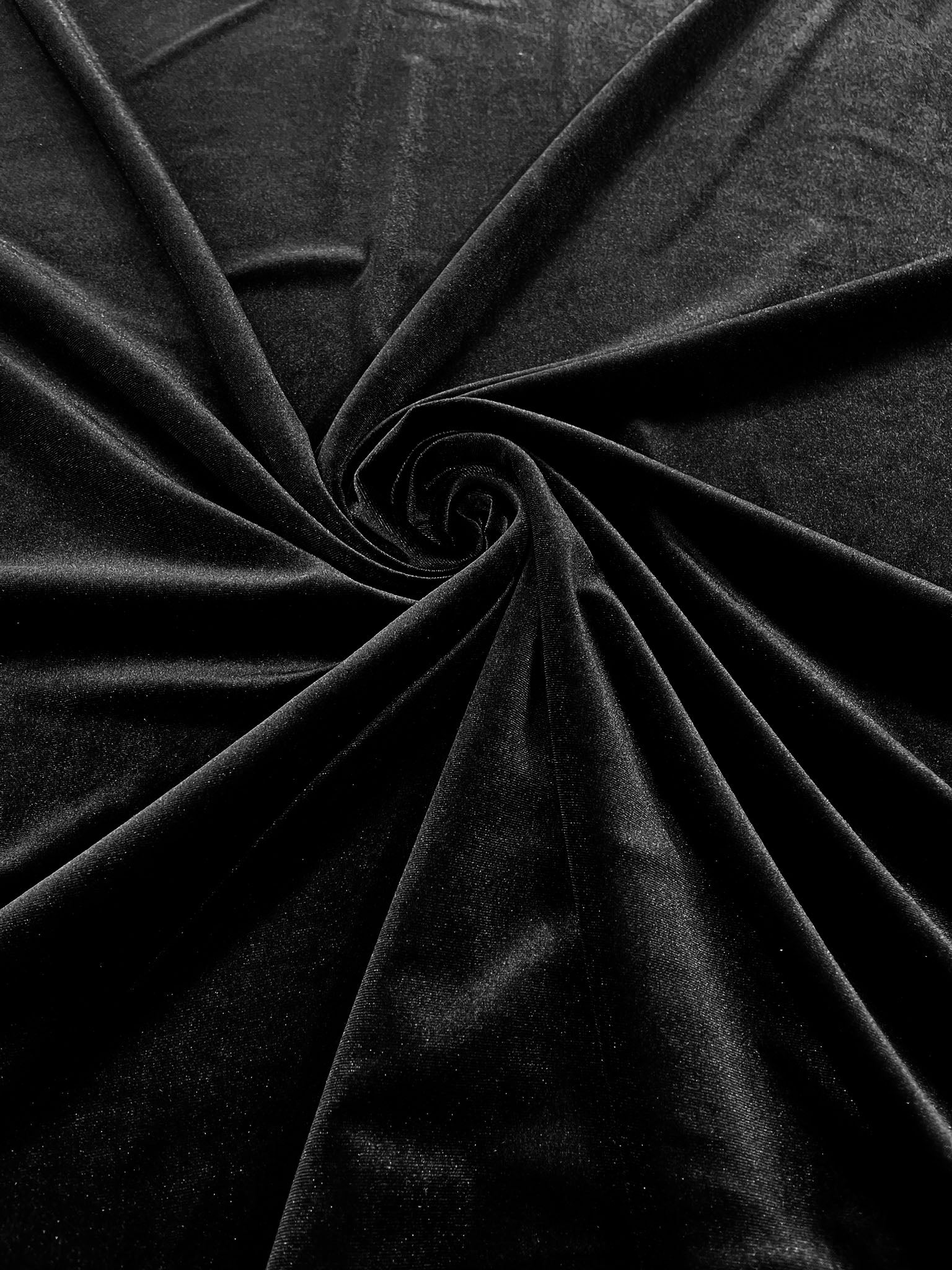 Stretch Velvet Polyester Spandex 60" Wide | Plush Velvet For Christmas, Apparel, Cosplay, Curtains, Decoration, Costume