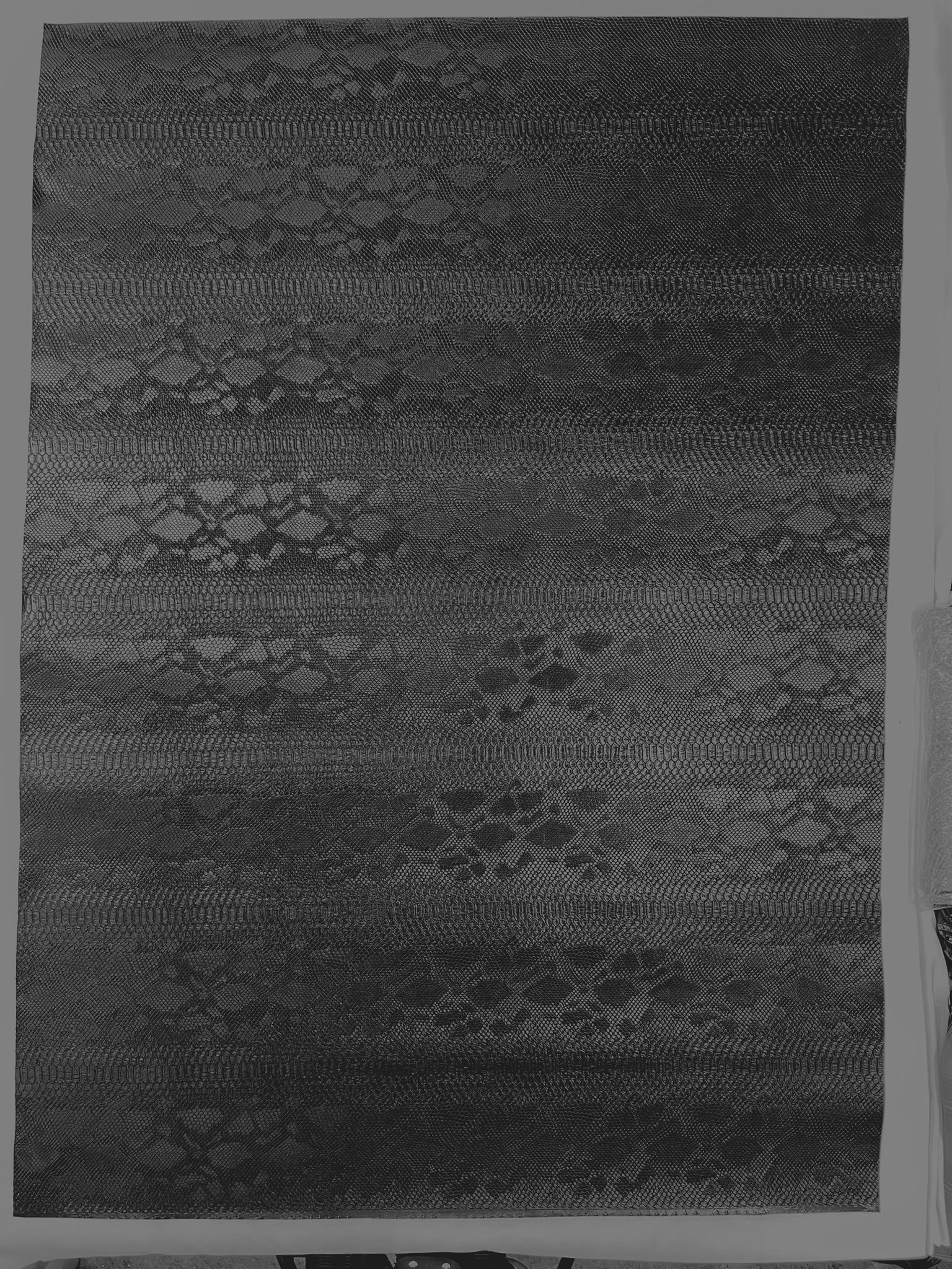 Viper Snake Skin Texture Faux Leather Fabric| 54" Wide| Upholstery| Bags.