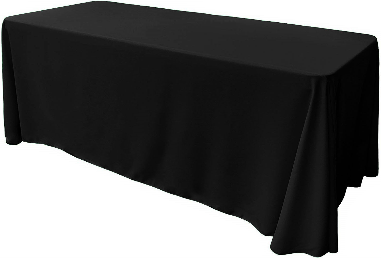 86" X 132" Rectangular Tablecloth Polyester Poplin / Party Supply / Choose Size Below.