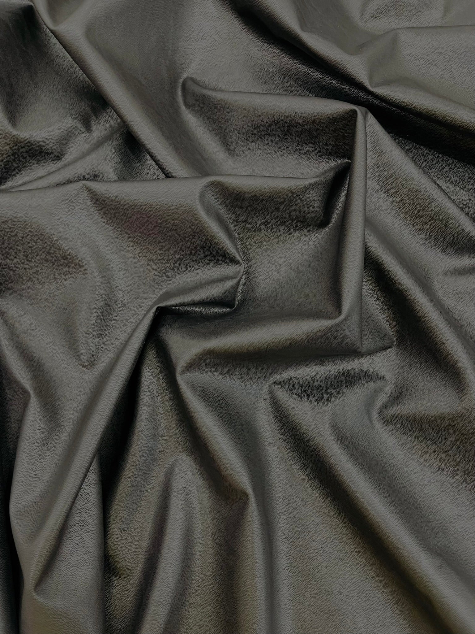 Stretch Vinyl Fabric, Plaid Pattern, 4-Way Stretch, Medium Weight, Sold By The Yard.