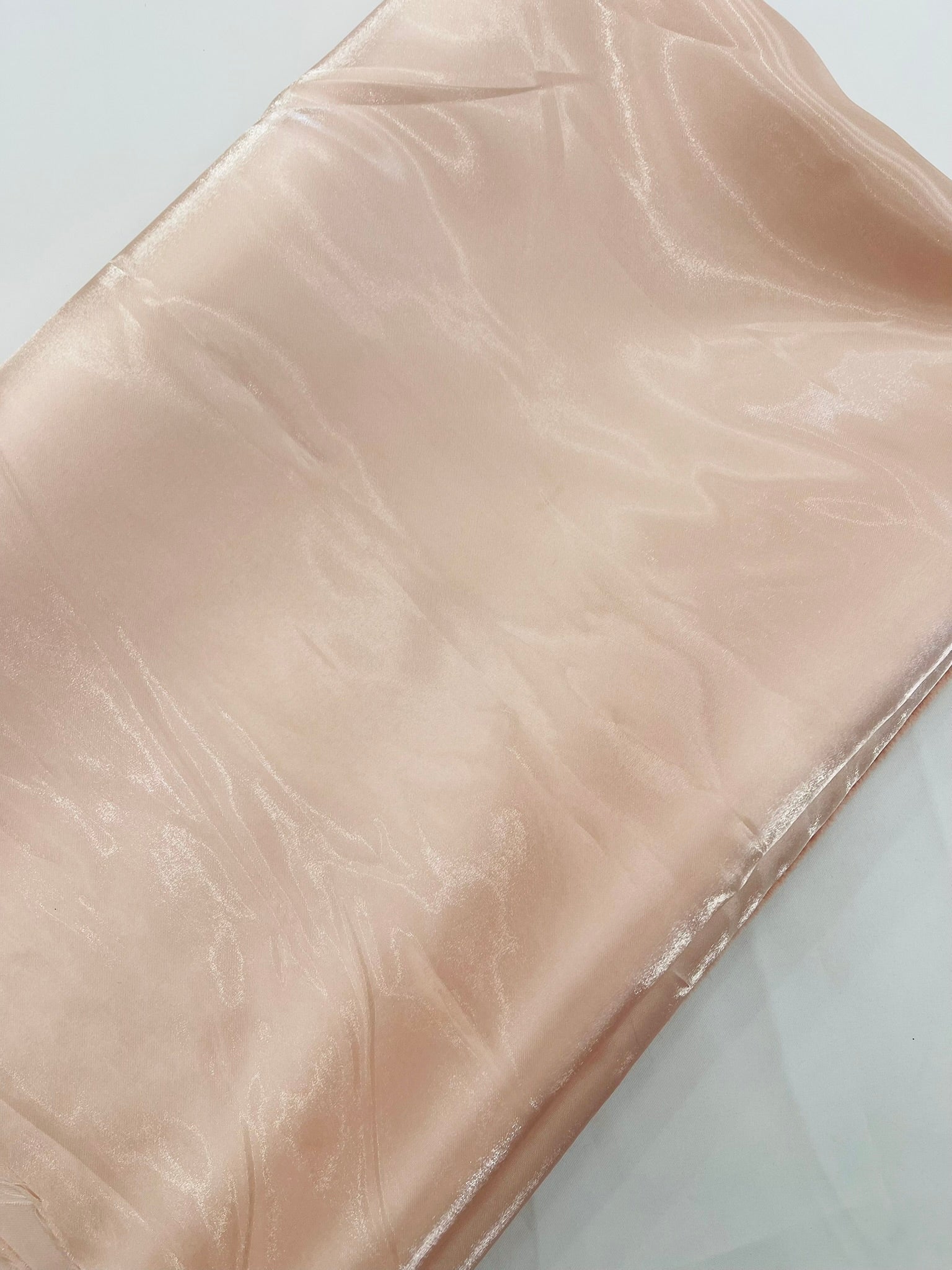 Bridal Liquid Satin Fabric (by the yard)