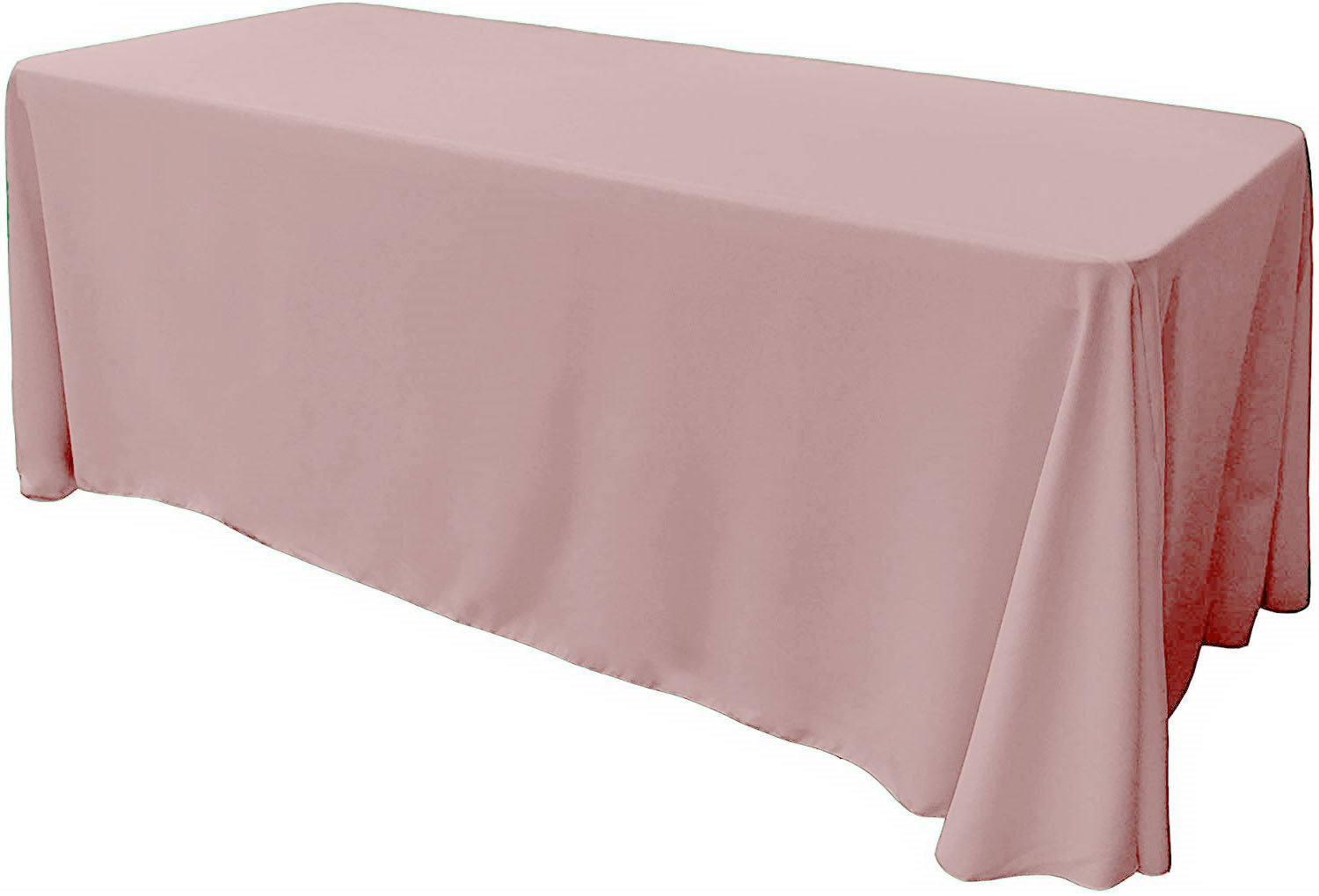 90" X 108" Rectangular Tablecloth Polyester Poplin / Party Supply / Choose Size Below.