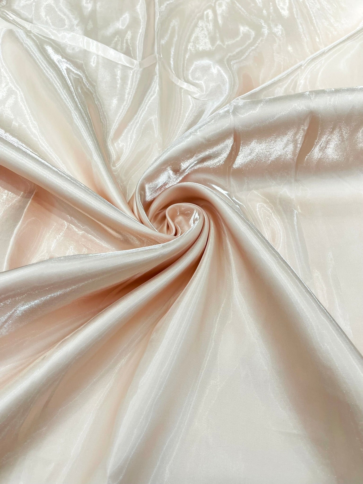 Bridal Liquid Satin Fabric (by the yard)