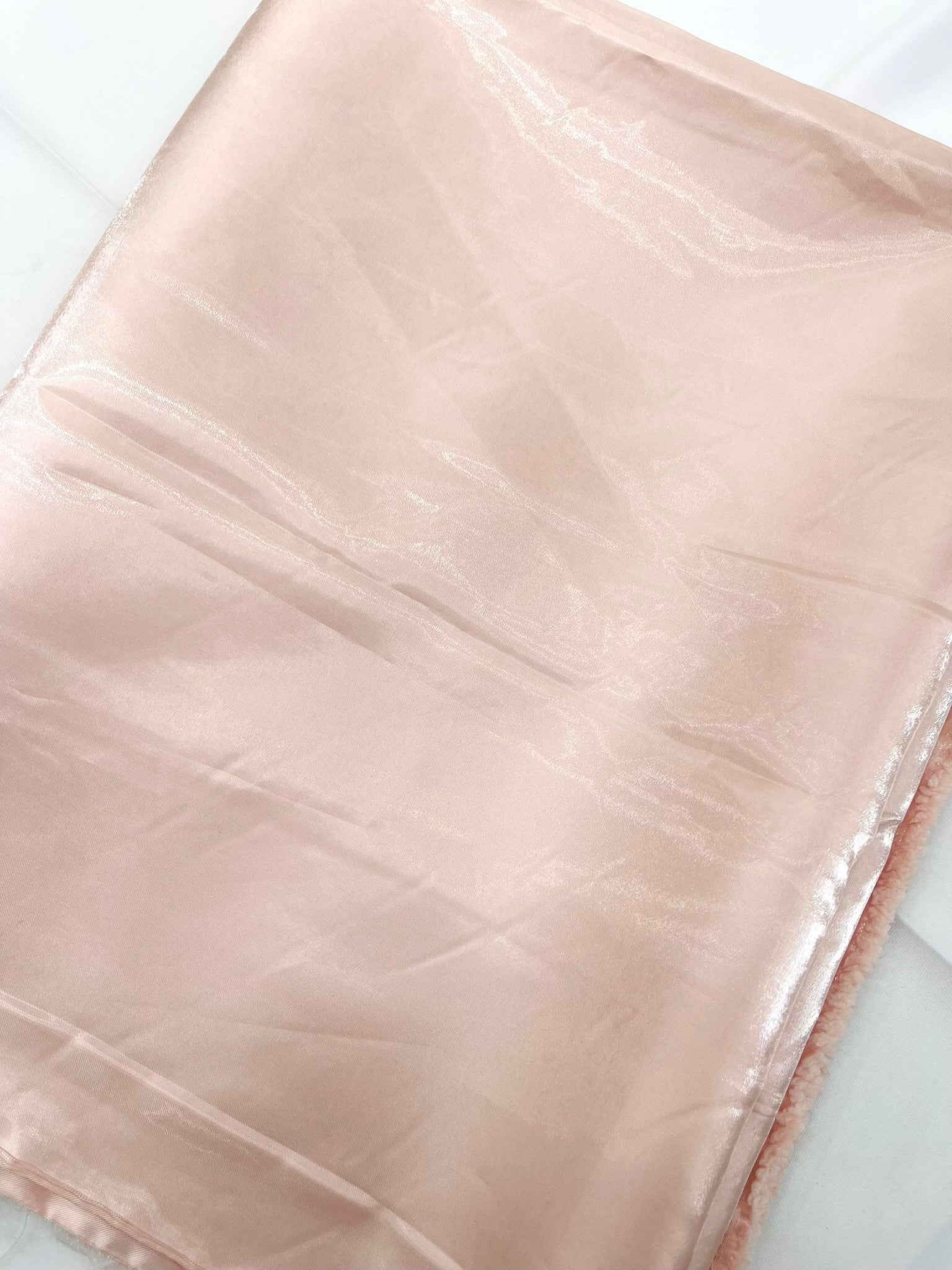 Bridal Liquid Satin Fabric (by the yard)