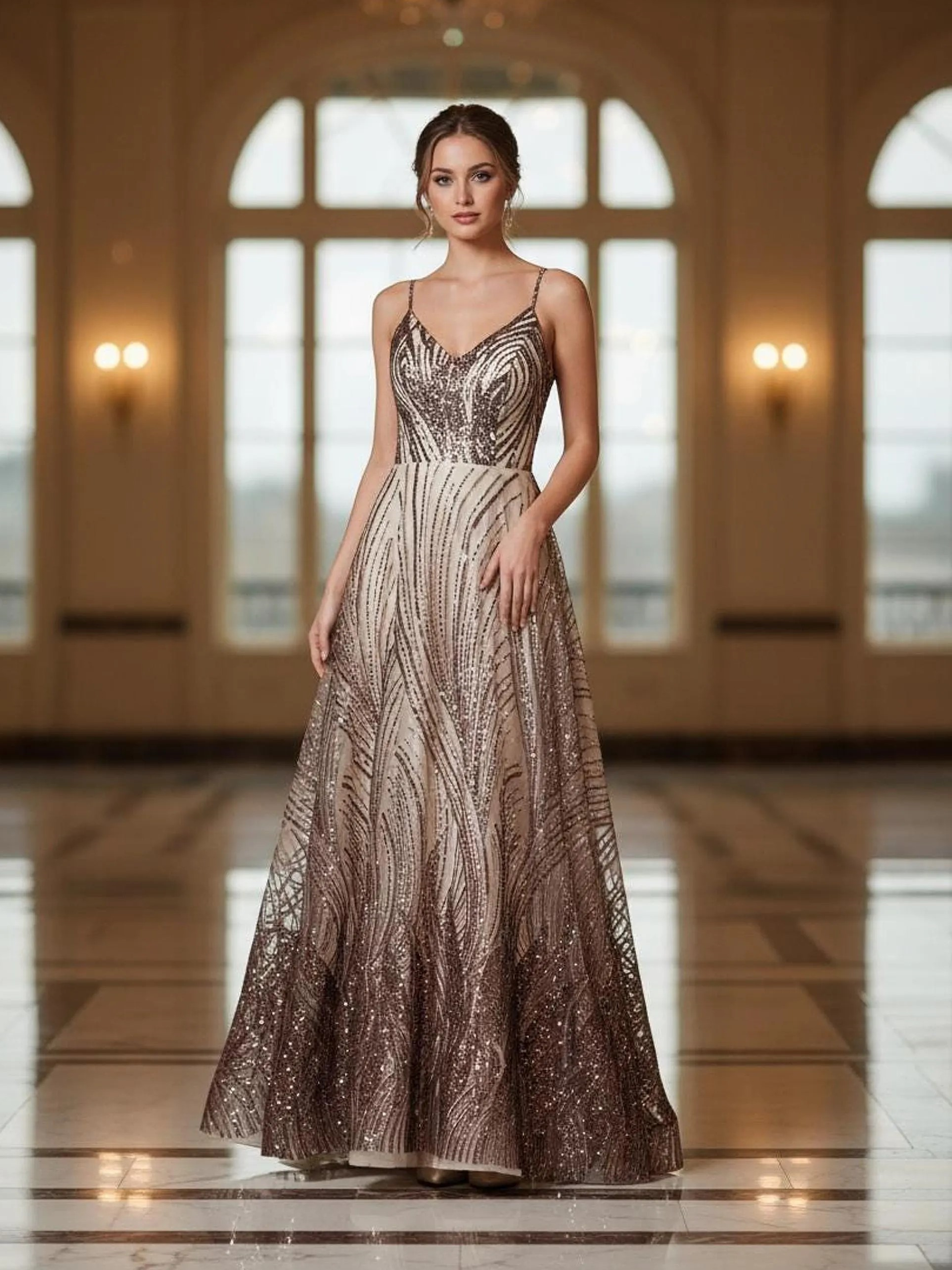 Flame Fashion Beaded Lace Fabric| Prom| Wedding| By The Yard.
