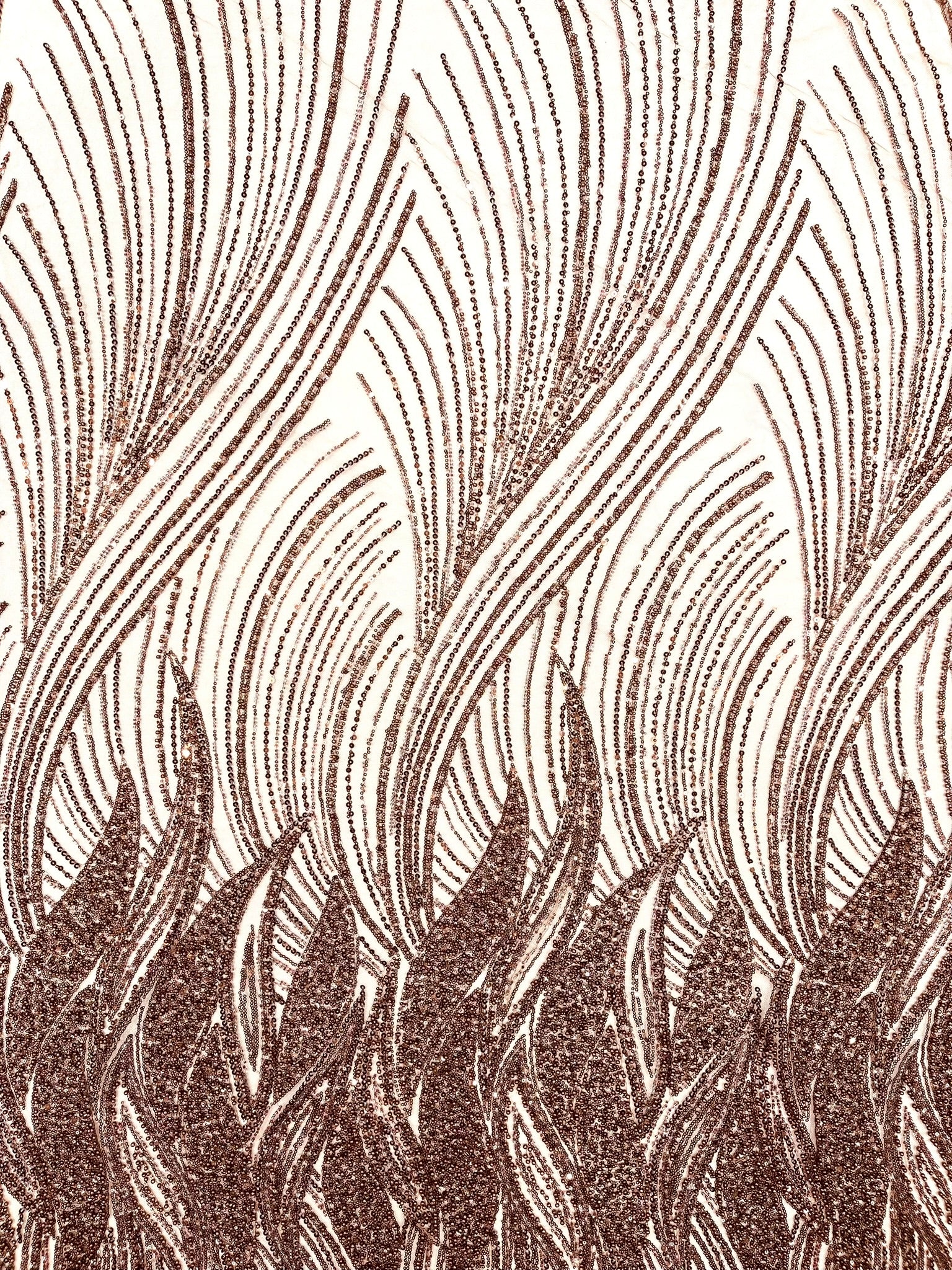 Flame Fashion Beaded Lace Fabric| Prom| Wedding| By The Yard.