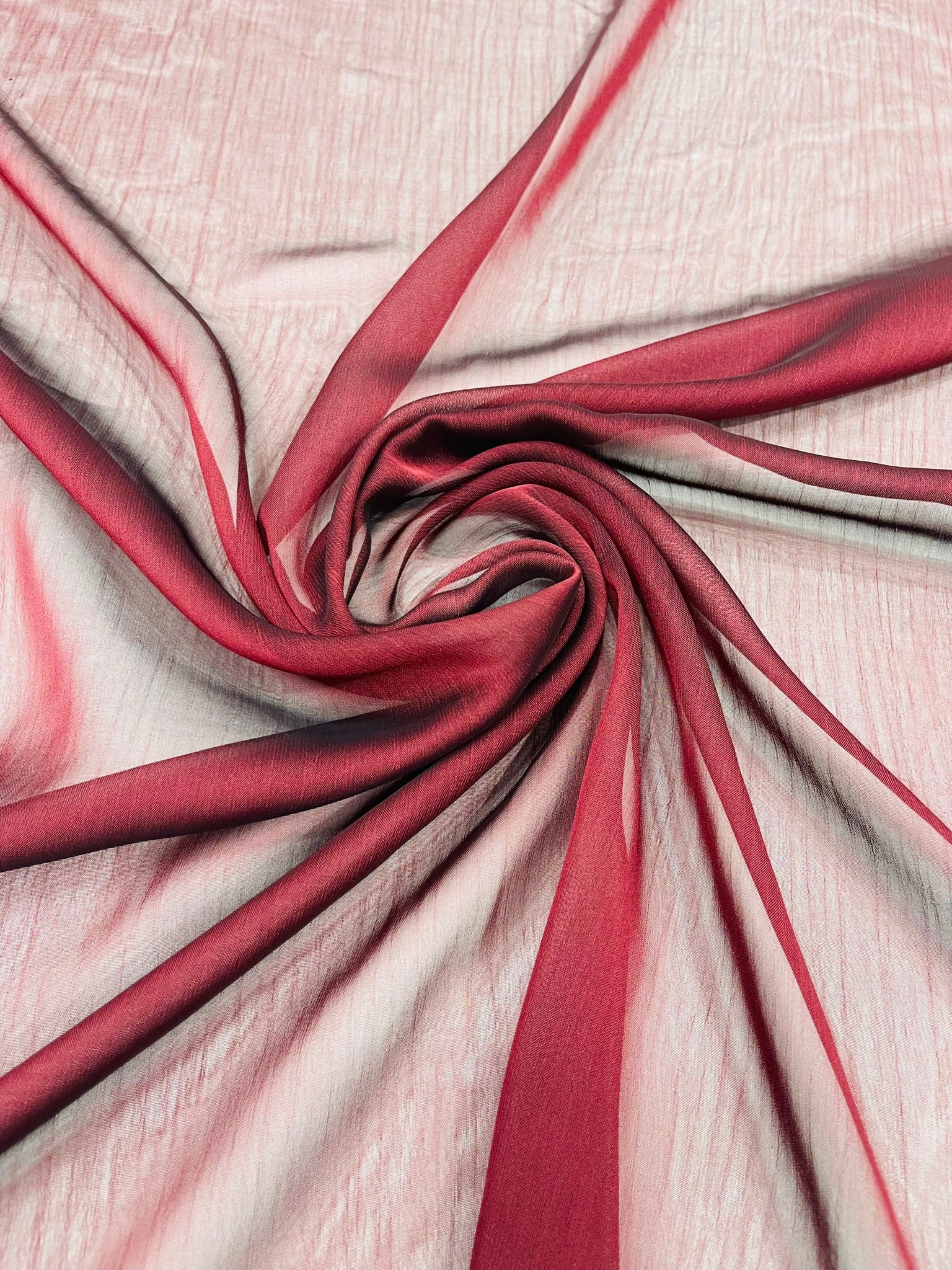 Chiffon Two Tone Sheer Fabric, by The Yard.