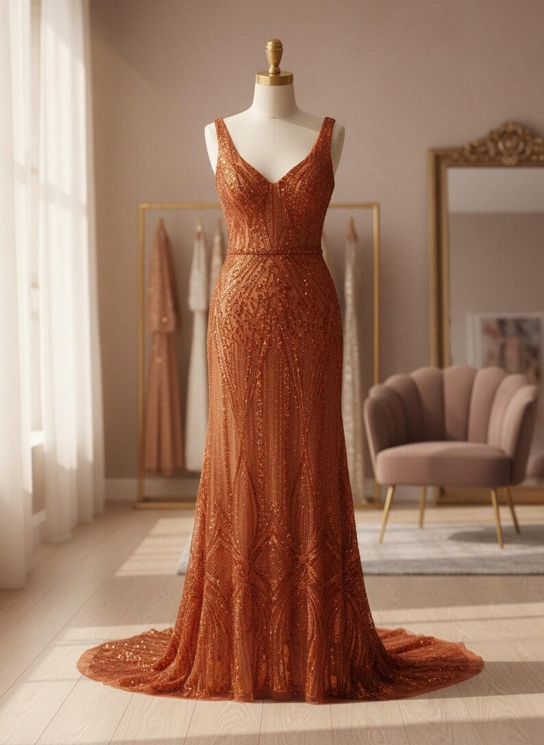 Geometric New York Fashion Beaded Lace, By The Yard.