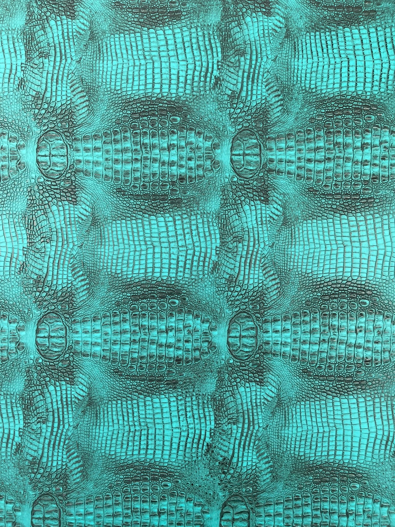 Metallic Gator Vinyl Fabric 54" Wide / Upholstery Crafting Accessories Applications Faux Leather PVC.