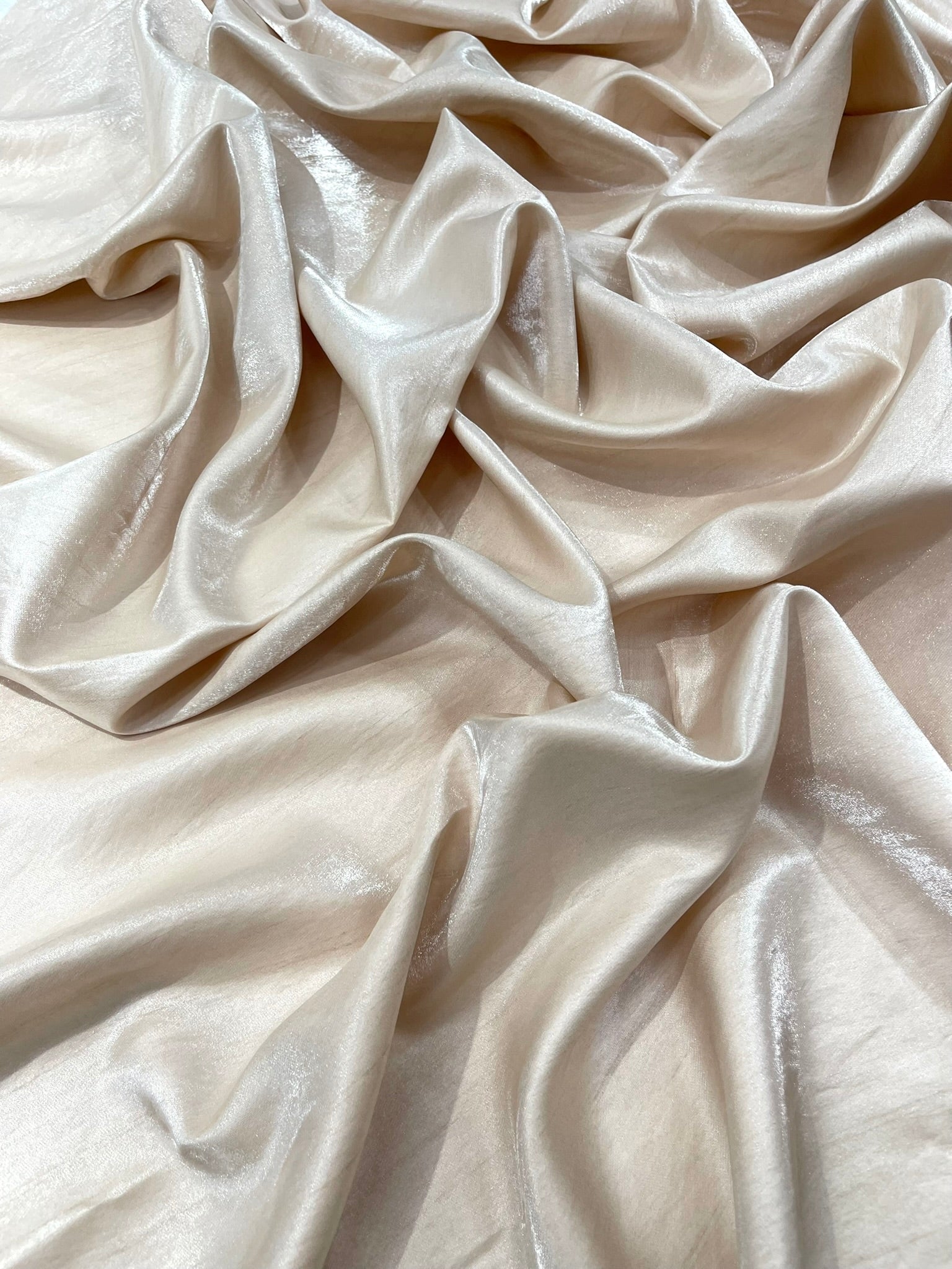 Iridescent Liquid Dupioni Fabric 58" Wide| Costume, Dressmaking, Flowing Lightweight Material