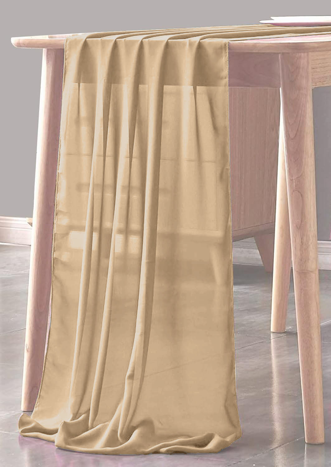 CHIFFON SHEER RUNNER (14" wide x 180" long)