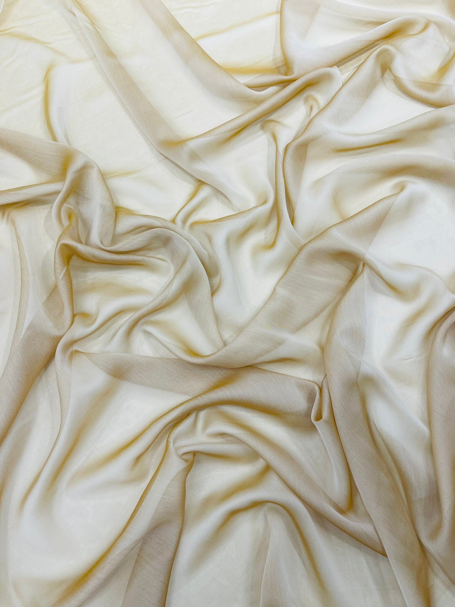Chiffon Two Tone Sheer Fabric, by The Yard.