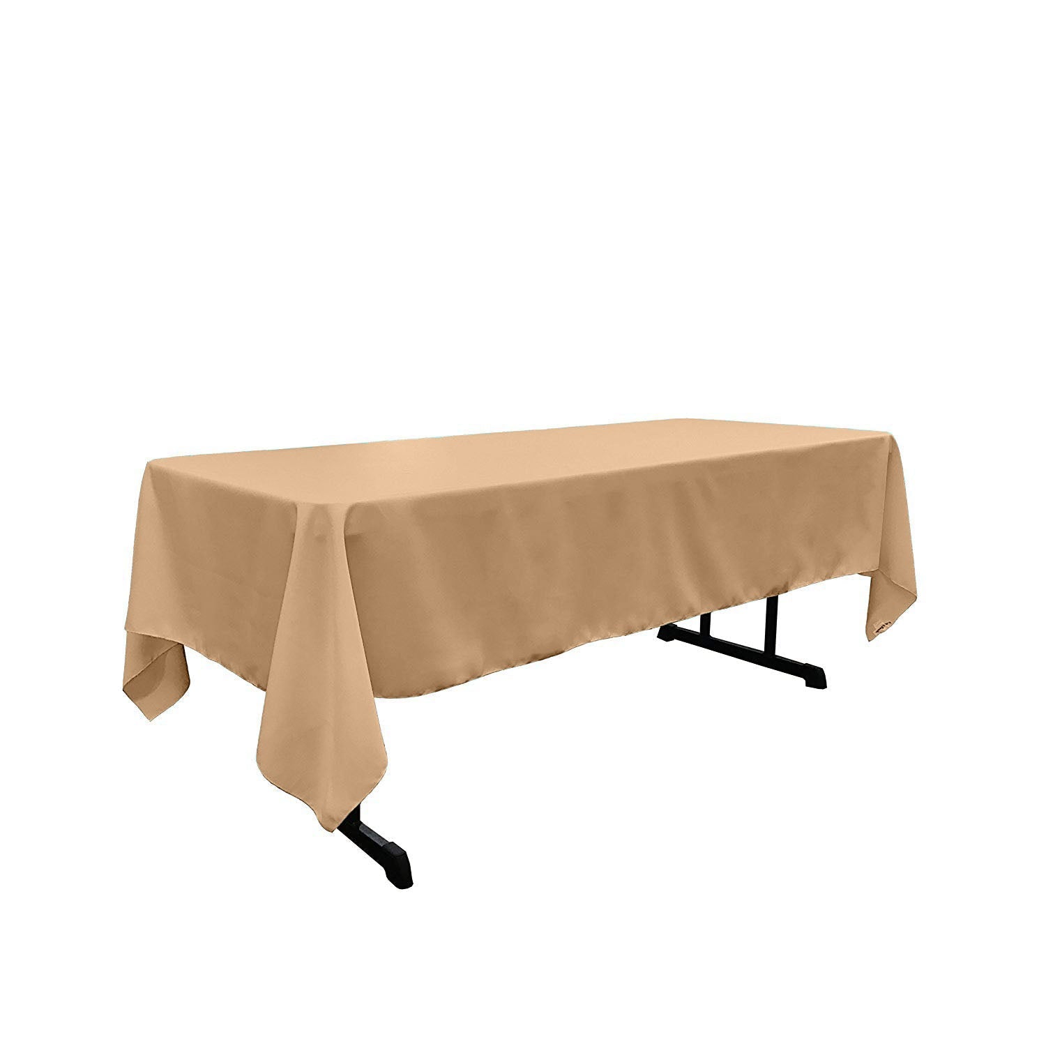 60" X 144" Rectangular Tablecloth Polyester Poplin / Party Supply / Choose Size Below.