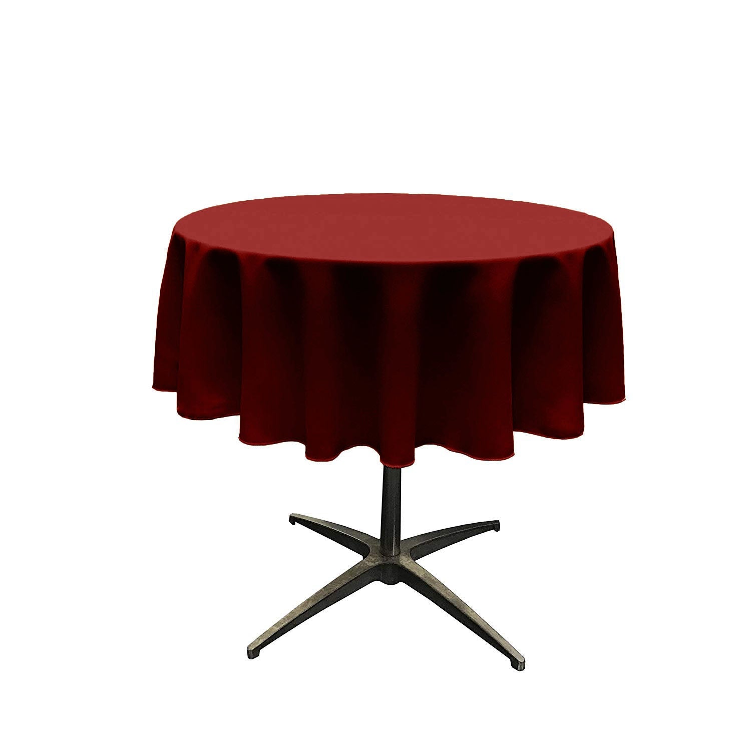 42" Round Polyester Poplin Tablecloth - Choose Size Below.