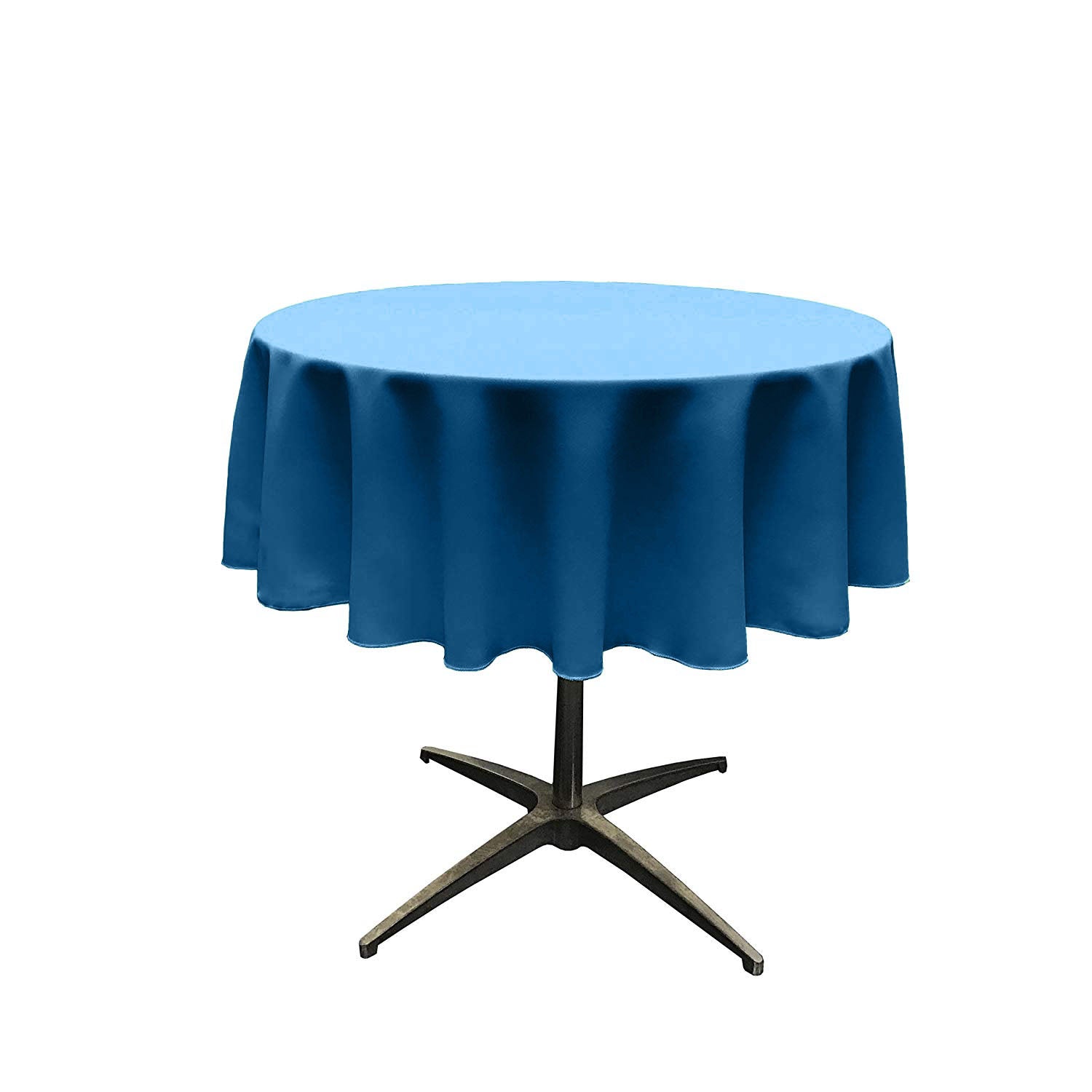 45" Round Polyester Poplin Tablecloth - Choose Size Below.