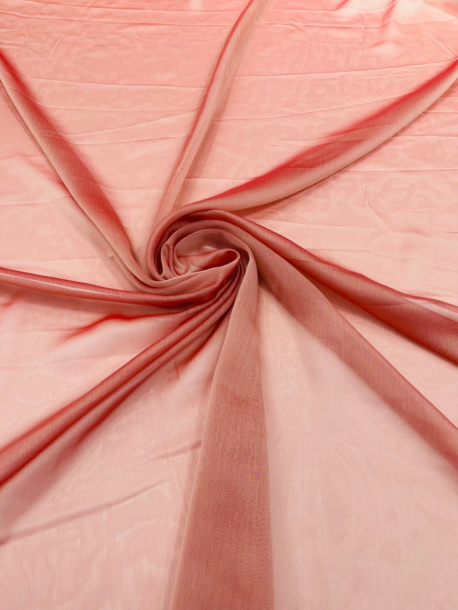 Chiffon Two Tone Sheer Fabric, by The Yard.
