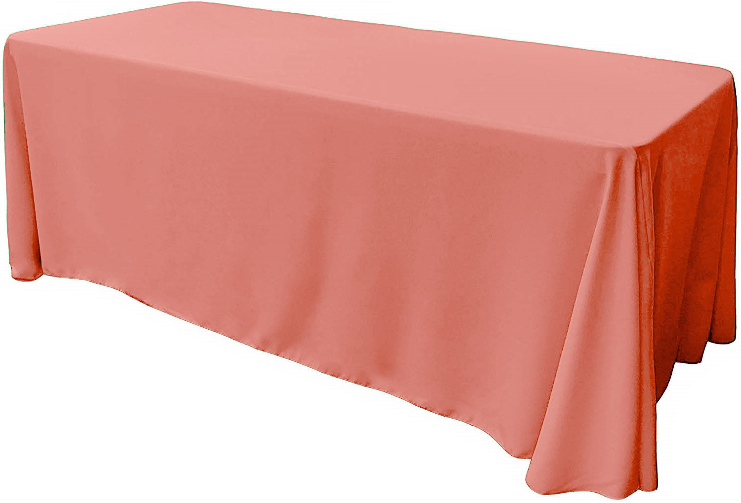 86" X 108" Rectangular Tablecloth Polyester Poplin / Party Supply / Choose Size Below.