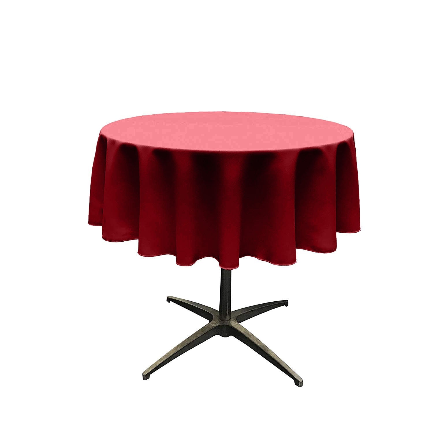 54" Round Polyester Poplin Tablecloth - Choose Size Below.