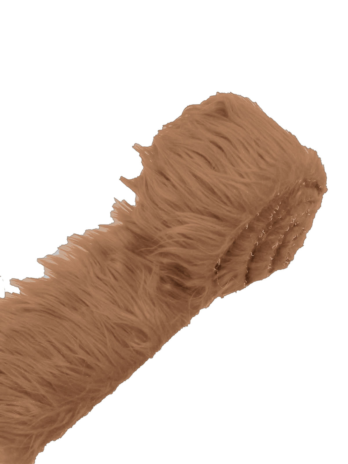 Long Pail Soft Faux Fur Fabric STRIP for Fur suit.