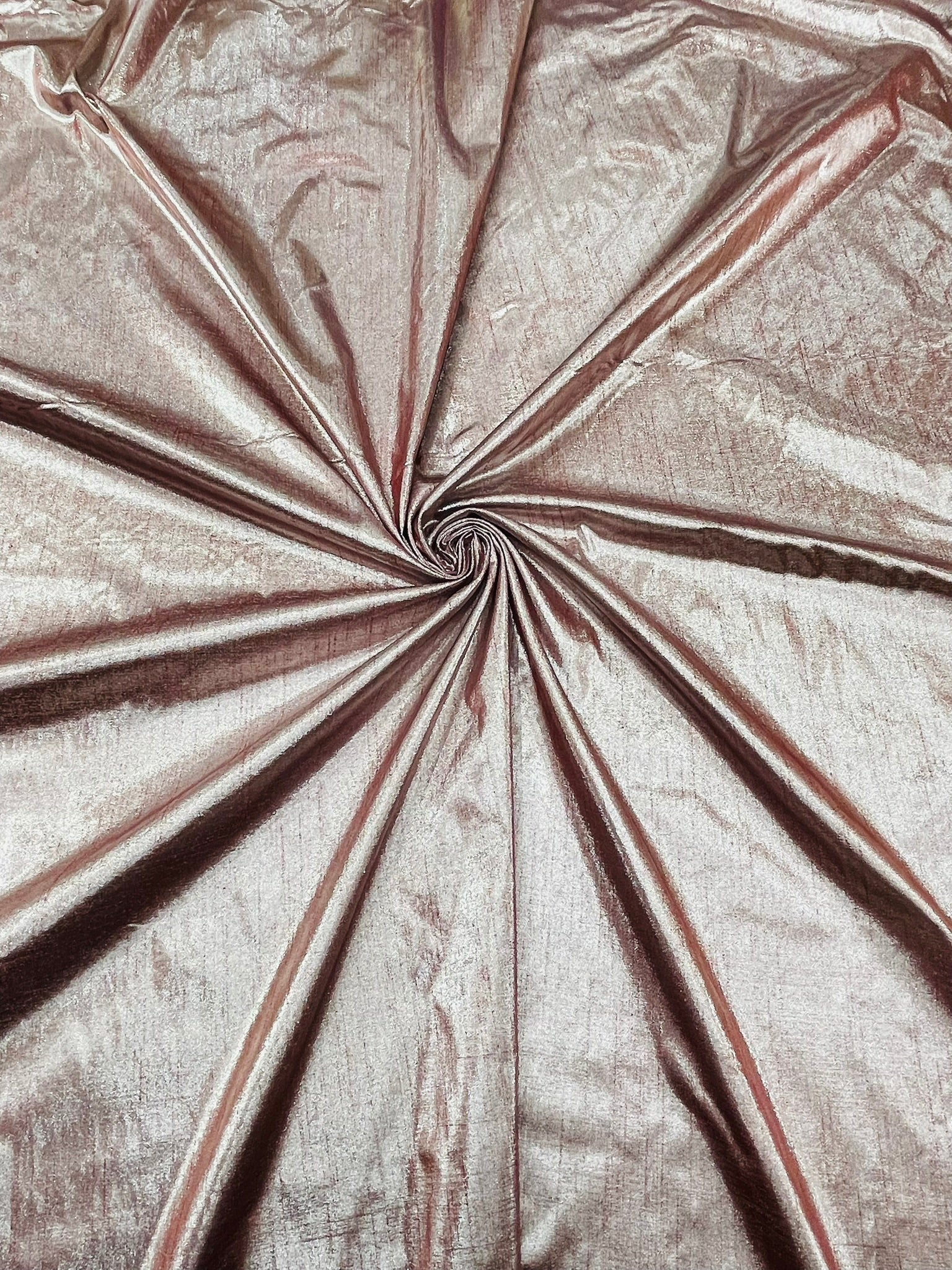 Metallic Polyester Dupioni Faux Silk Fabric | 55" Wide Wedding, Home Decor.