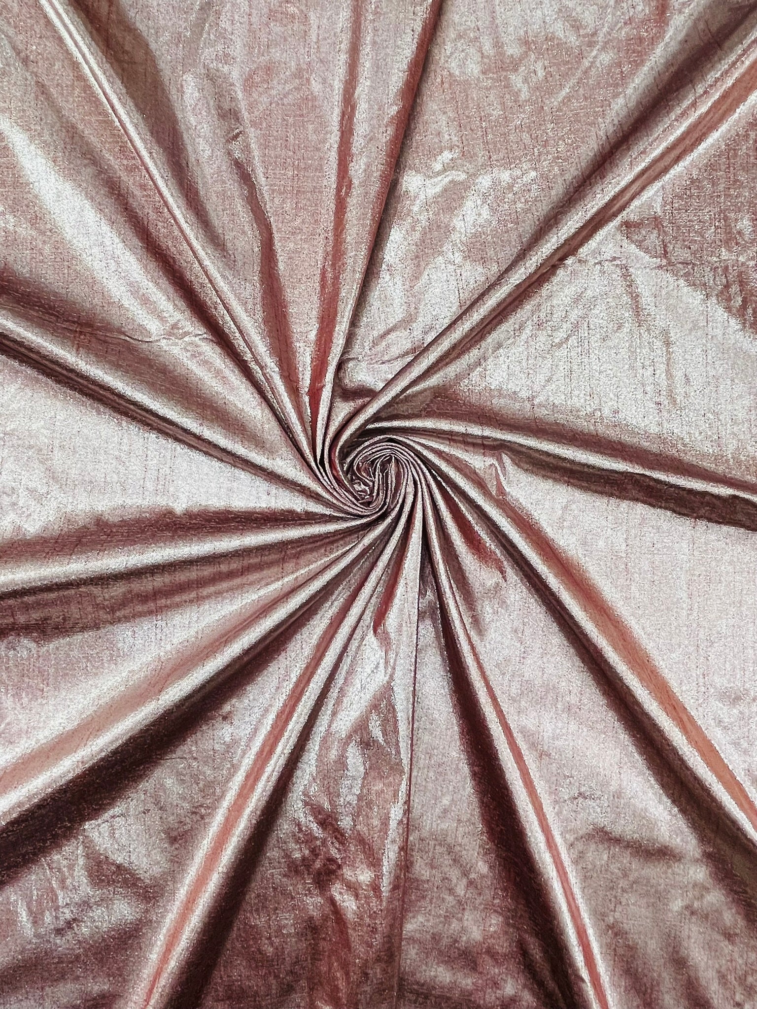 Metallic Polyester Dupioni Faux Silk Fabric | 55" Wide Wedding, Home Decor.