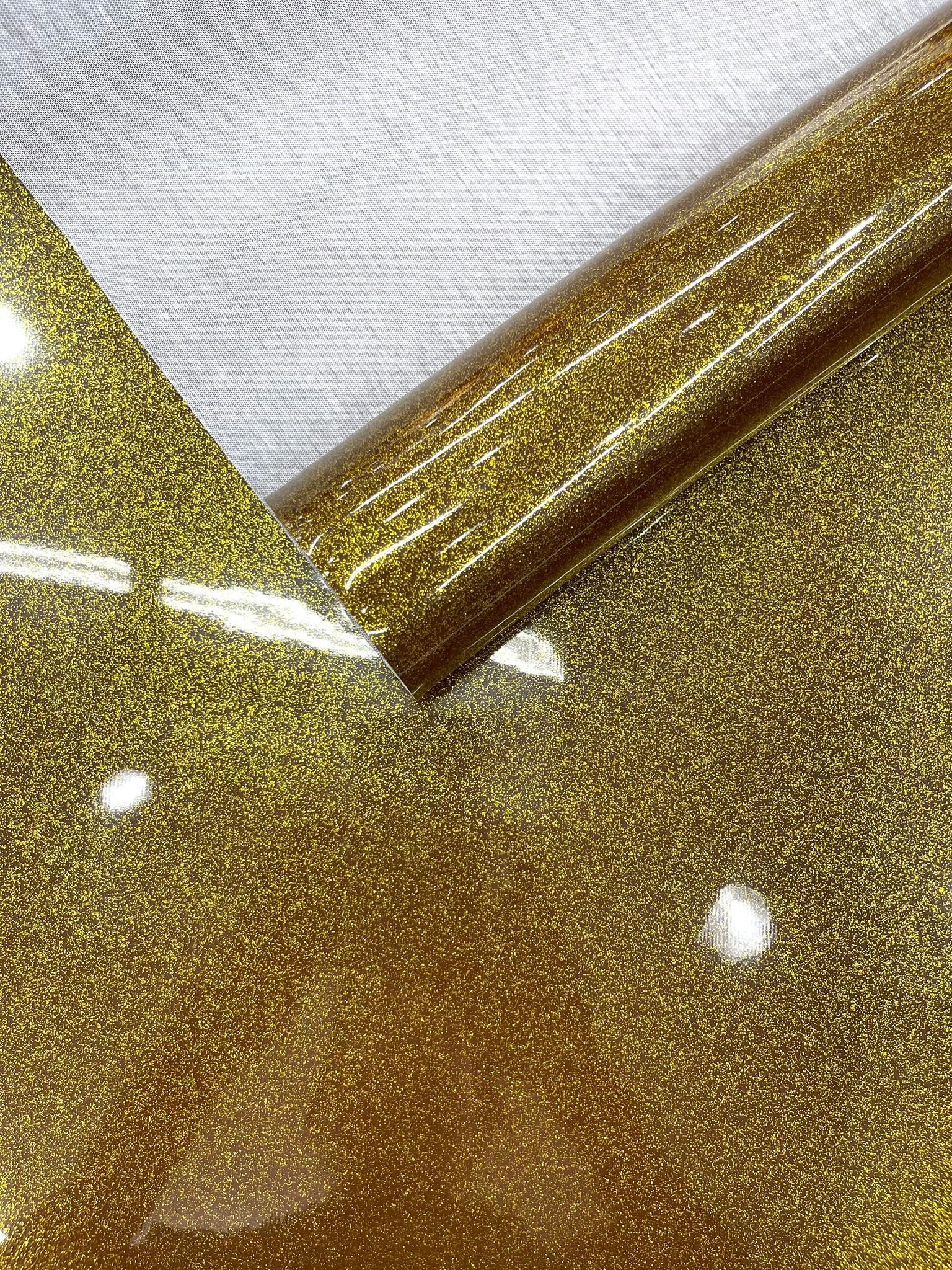 Ultra Sparkle Glitter Upholstery Vinyl Fabric / Crafting Apparel Upholstery Vinyl Fabric 54" Wide.