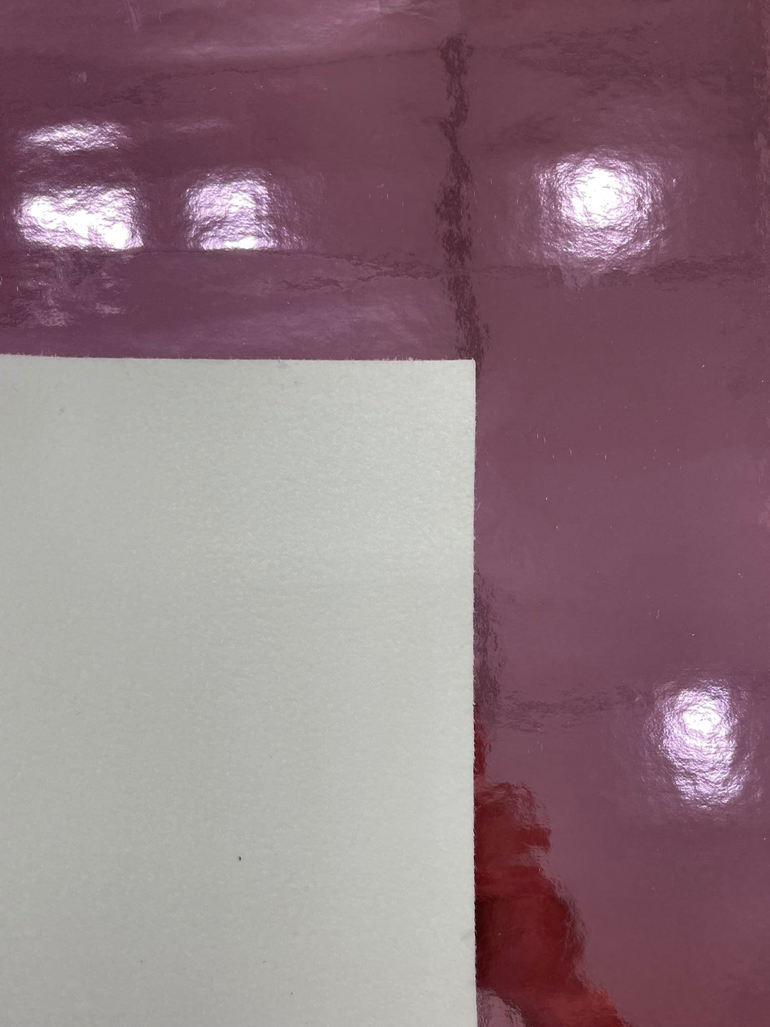 Chrome Mirror Reflective Vinyl Fabric / Crafting Apparel Upholstery Vinyl Fabric 54" Wide