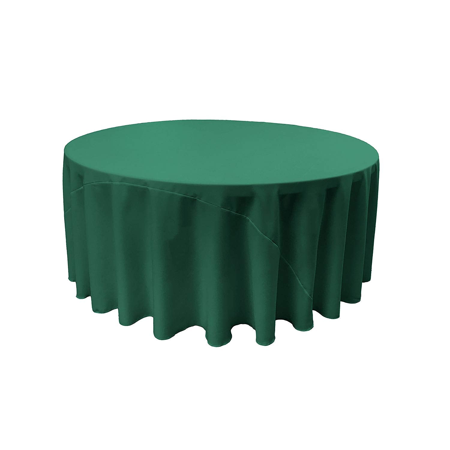 120" Round Tablecloth With Seams Polyester Poplin / Party Supply / Choose Size Below.