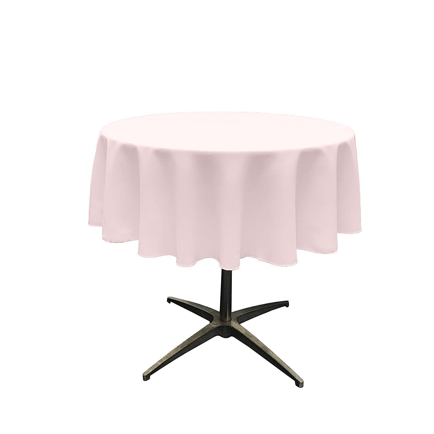 36" Round Polyester Poplin Tablecloth - Choose Size Below.