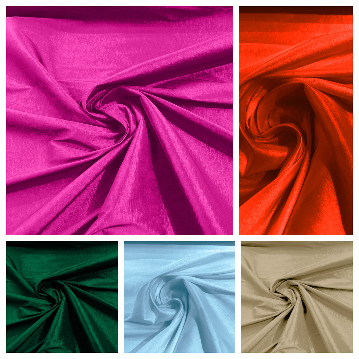 Medium Weight Stretch Two Tone Taffeta Fabric, 58" Wide Sold By The Yard