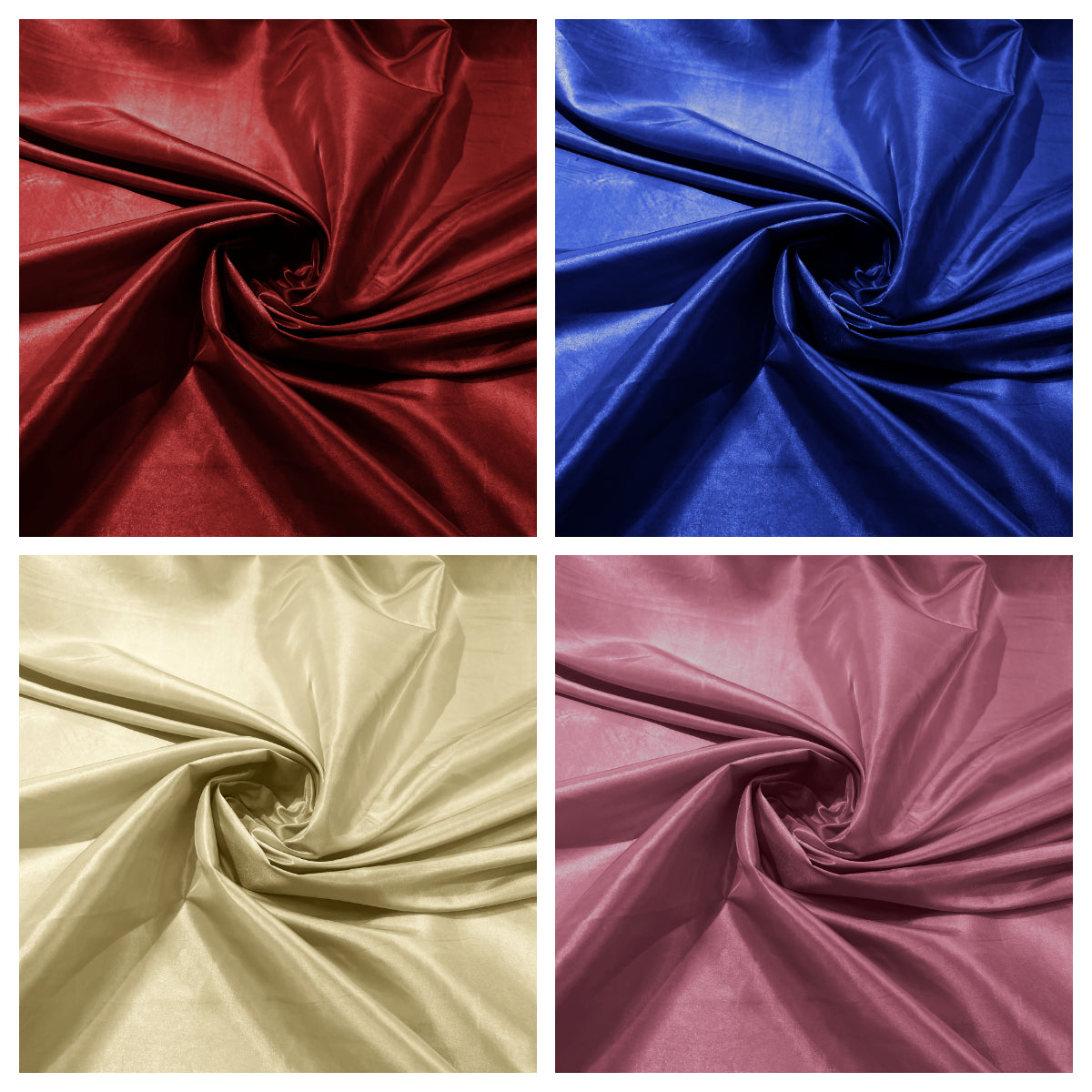 Solid Taffeta Fabric/ Taffeta Fabric By the Yard/ Apparel, Costume, Dress, Cosplay, Wedding