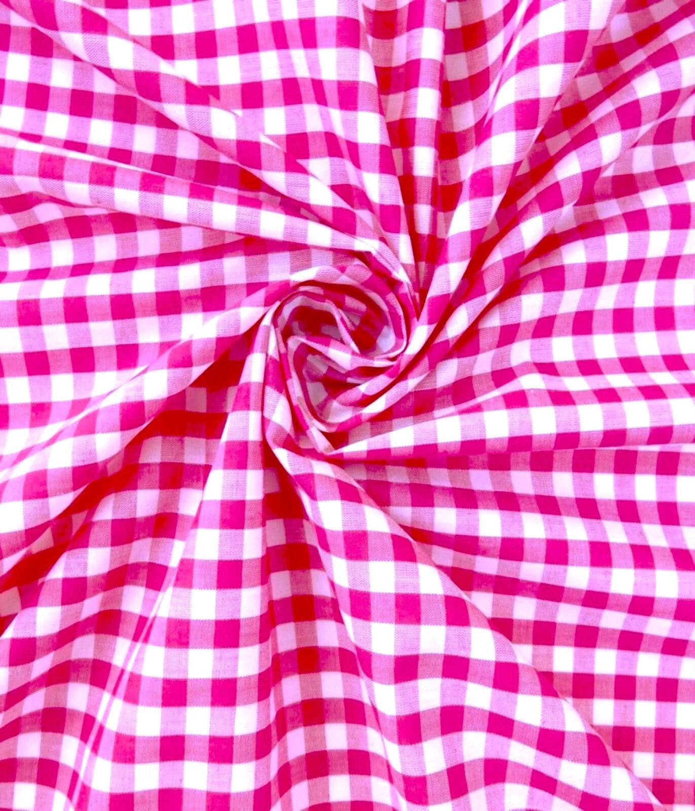 Gingham 1/4" Checkered Poly Cotton 58" Wide | VIP textiles Inc.