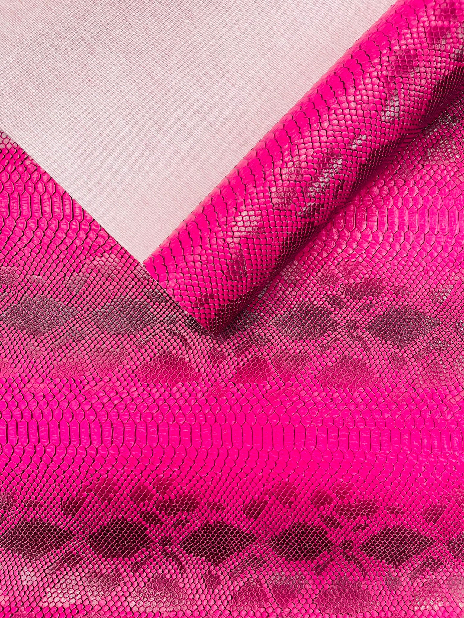 Viper Snake Skin Texture Faux Leather Fabric| 54" Wide| Upholstery| Bags.