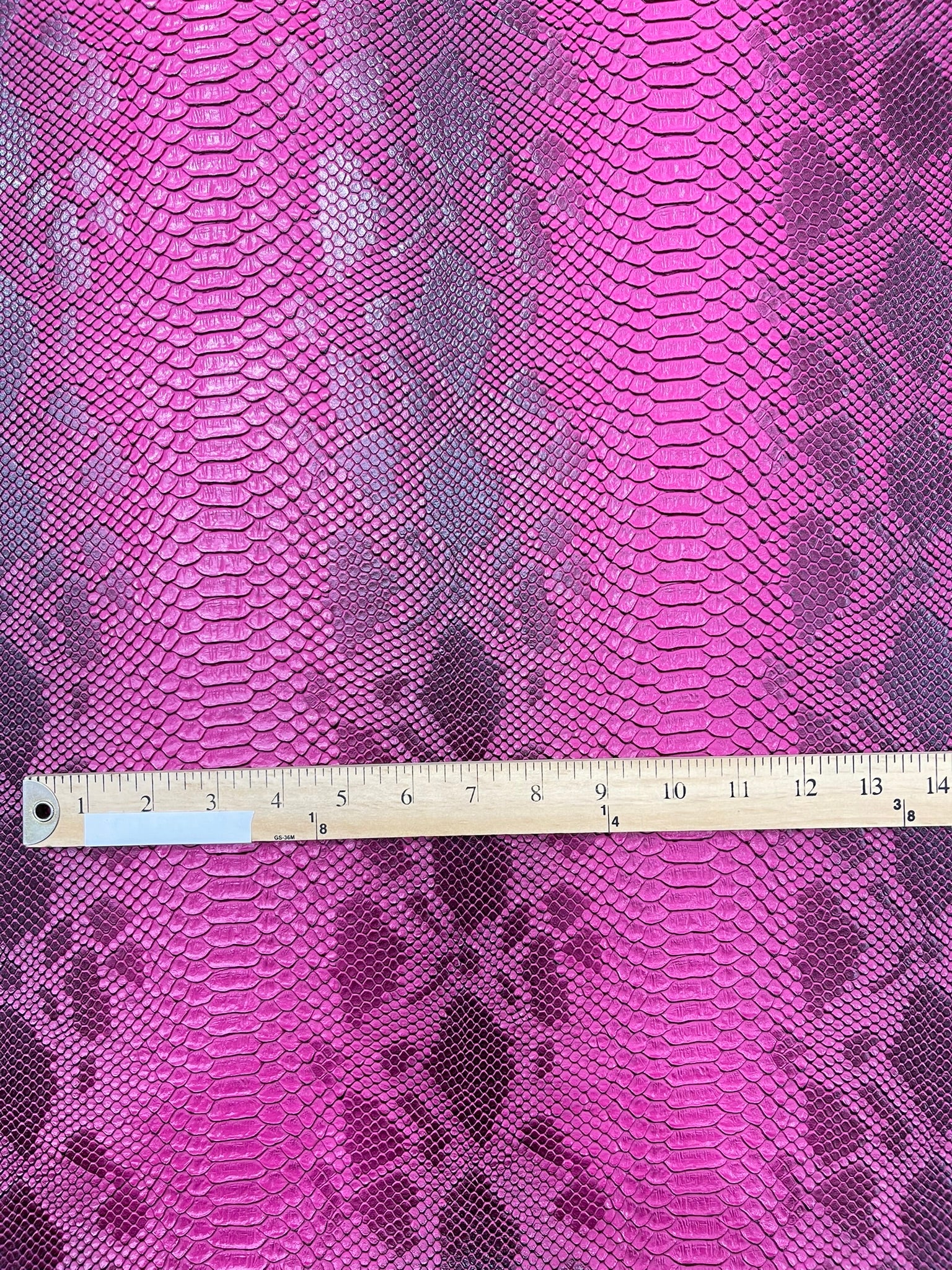 Viper Snake Skin Texture Faux Leather Fabric| 54" Wide| Upholstery| Bags.