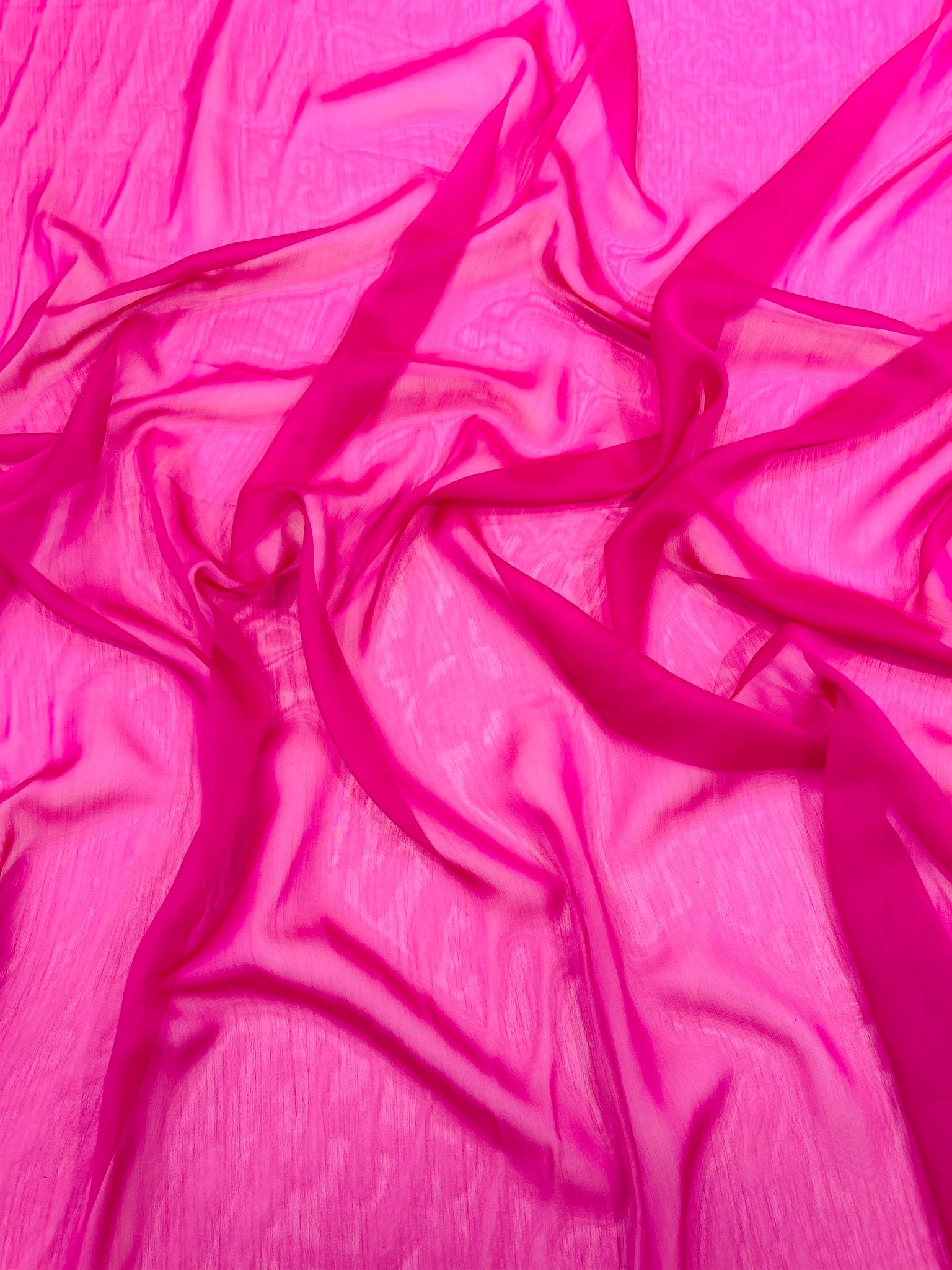 Chiffon Two Tone Sheer Fabric, by The Yard.