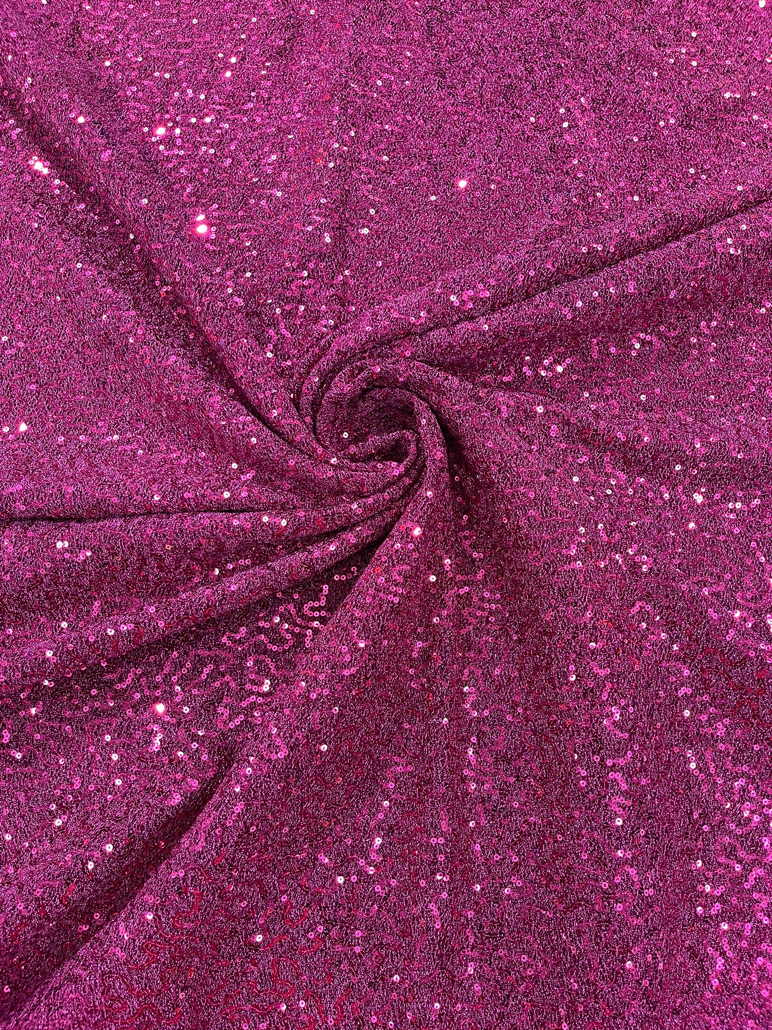 METALLIC TINSEL STRETCH LUREX SEQUIN FABRIC.