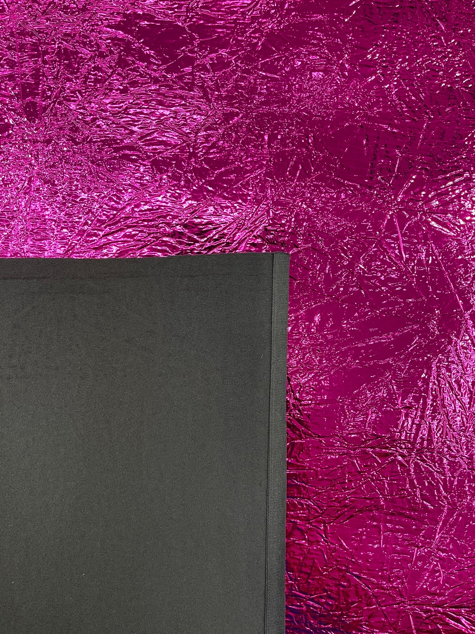 Crush Chrome Mirror Shiny Vinyl 54" Wide, Upholstery Crafting Accessories Applications.
