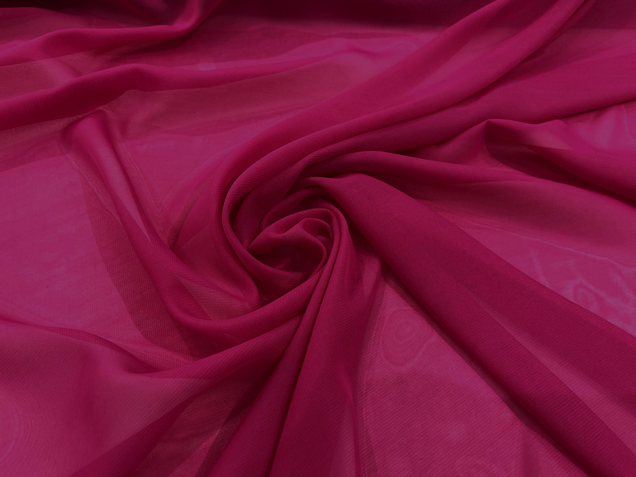 58/60" Wide 100% Polyester Soft Light Weight, Sheer, See Through Chiffon Fabric Sold By The Yard.