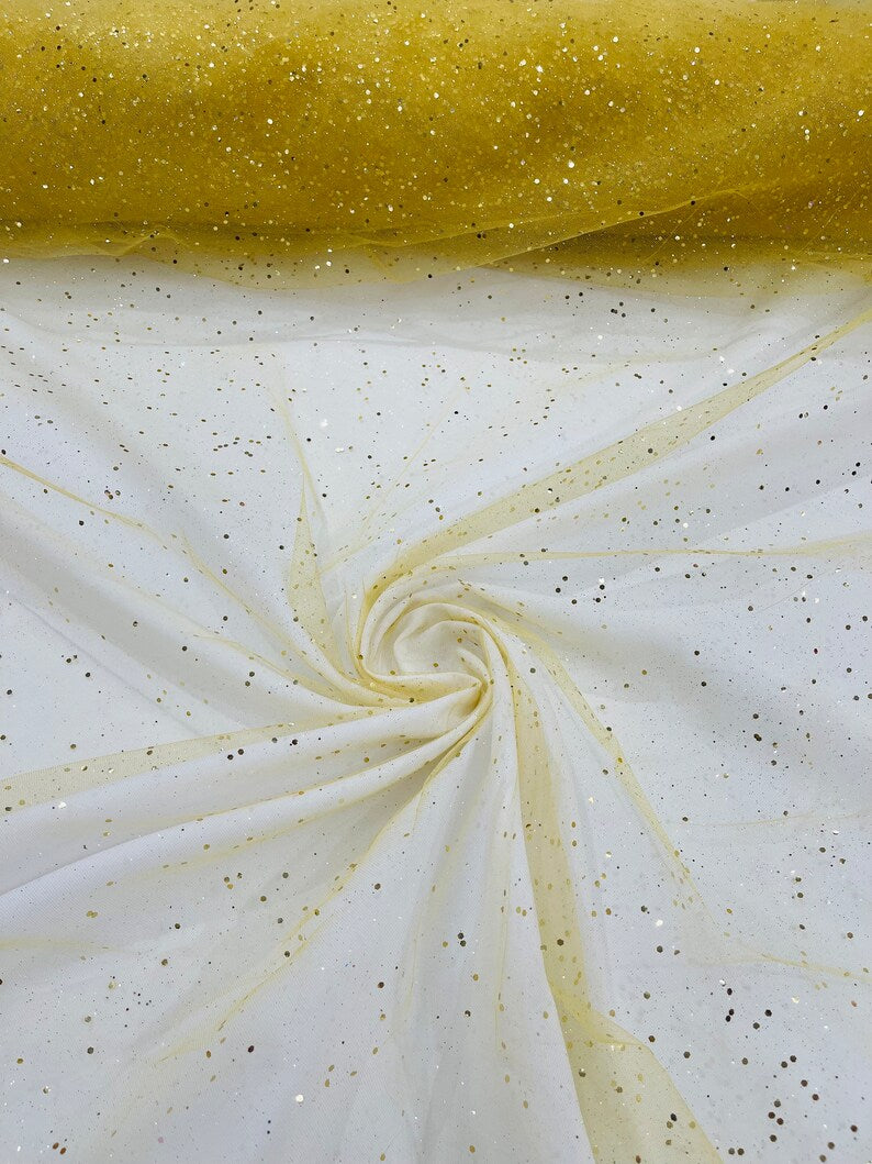 sparkle tulle glitter with sequin fabric shimmer/ tulle glitter for dresses/ mesh glitter fabric/ costume fabric.