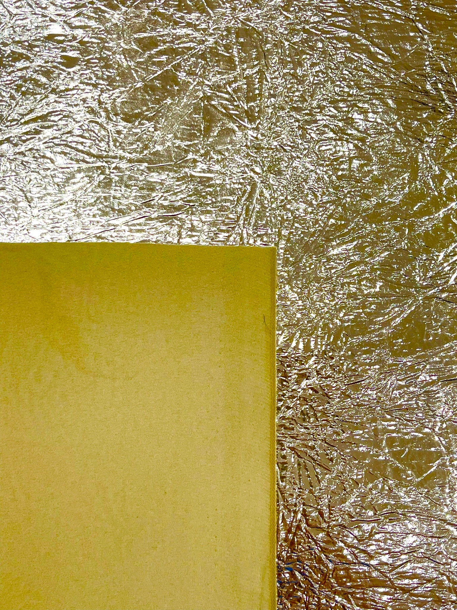 Crush Chrome Mirror Shiny Vinyl 54" Wide, Upholstery Crafting Accessories Applications.